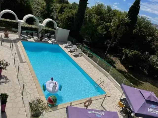 Patio, Pool View in Ibis Styles Cognac