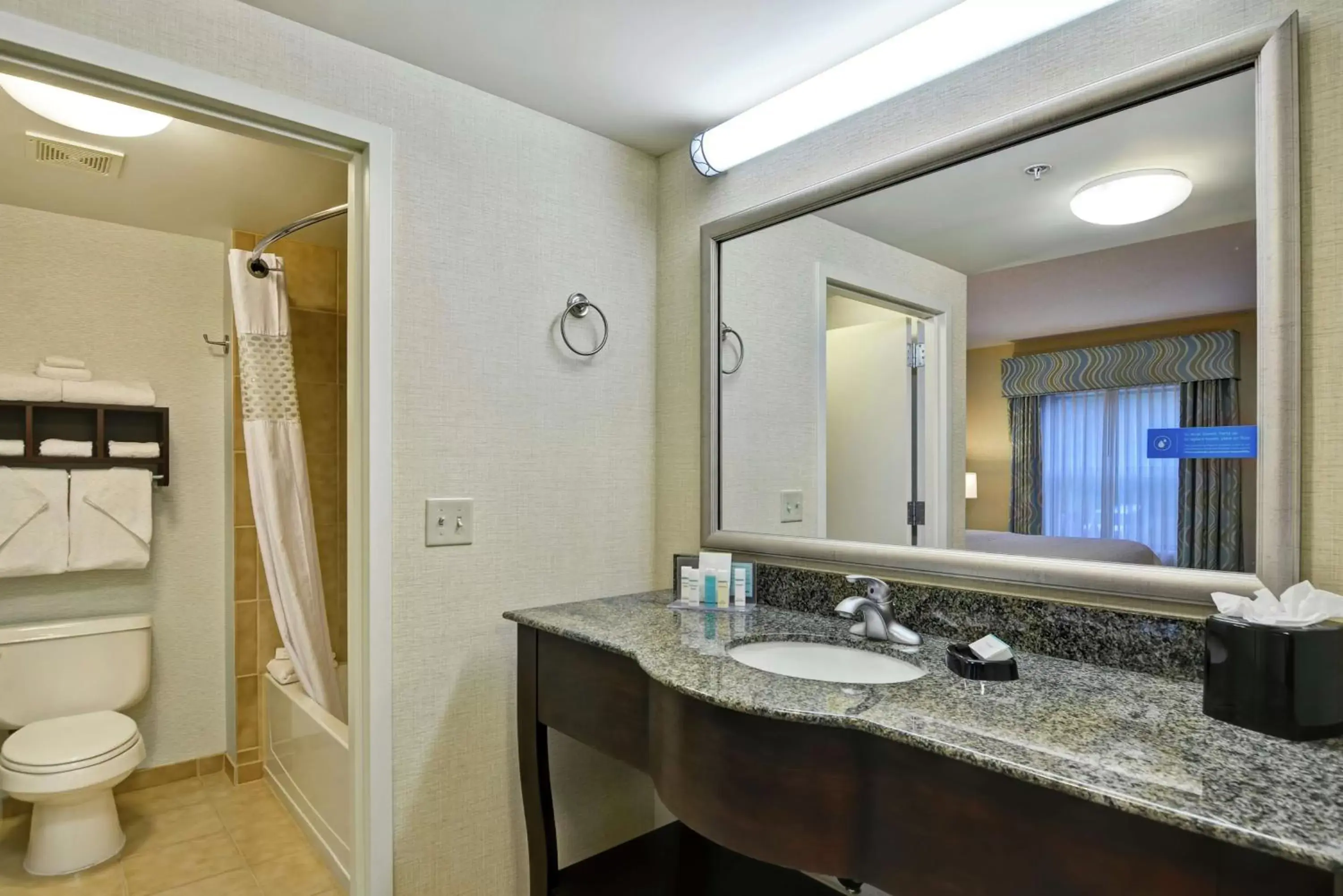 Bathroom in Hampton Inn & Suites Wilkes-Barre