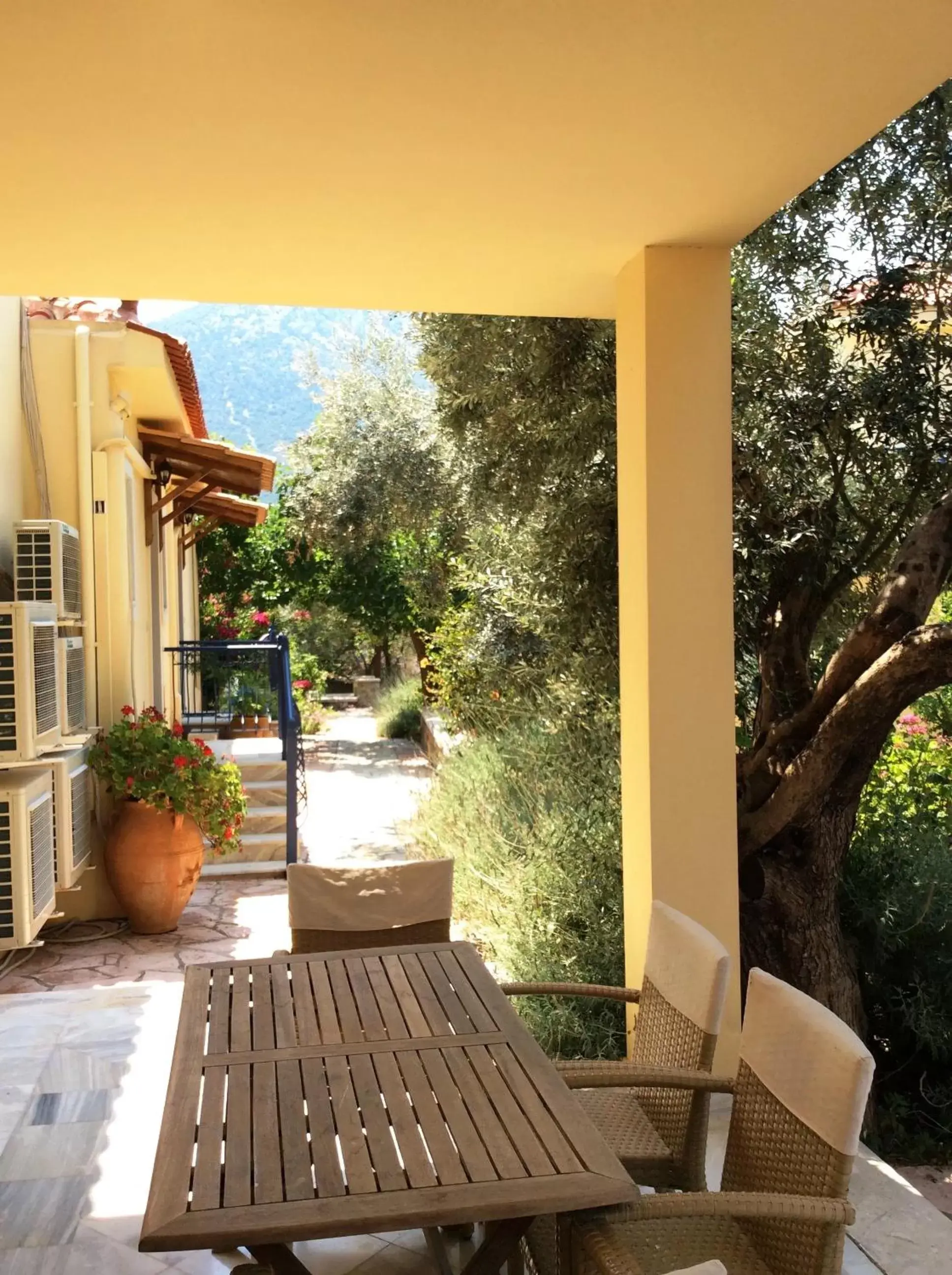 Balcony/Terrace in Angelica Villas Hotel Apartments