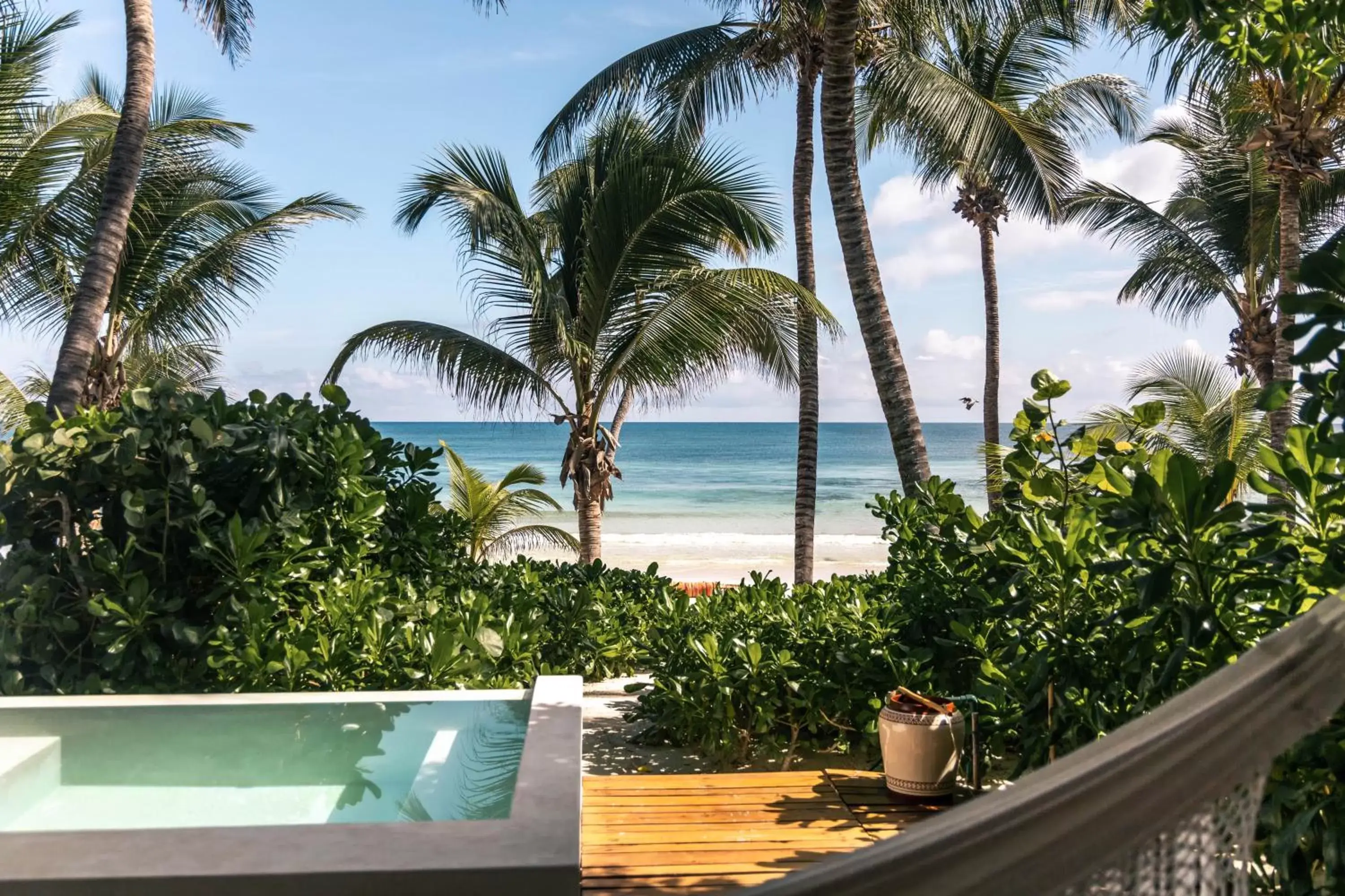 Patio, Swimming Pool in The Beach Tulum