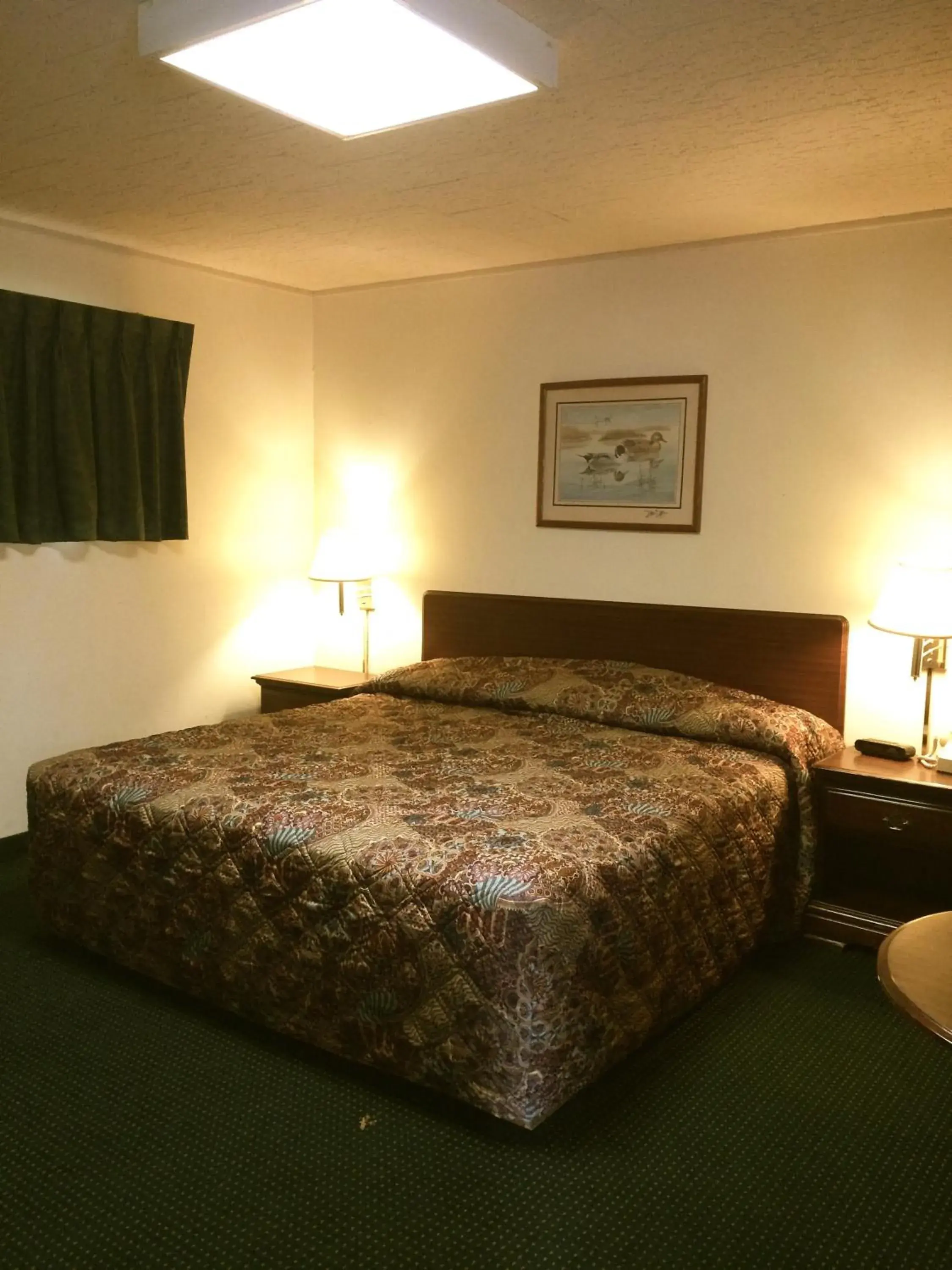 Bed in Rapids Inn & Suites
