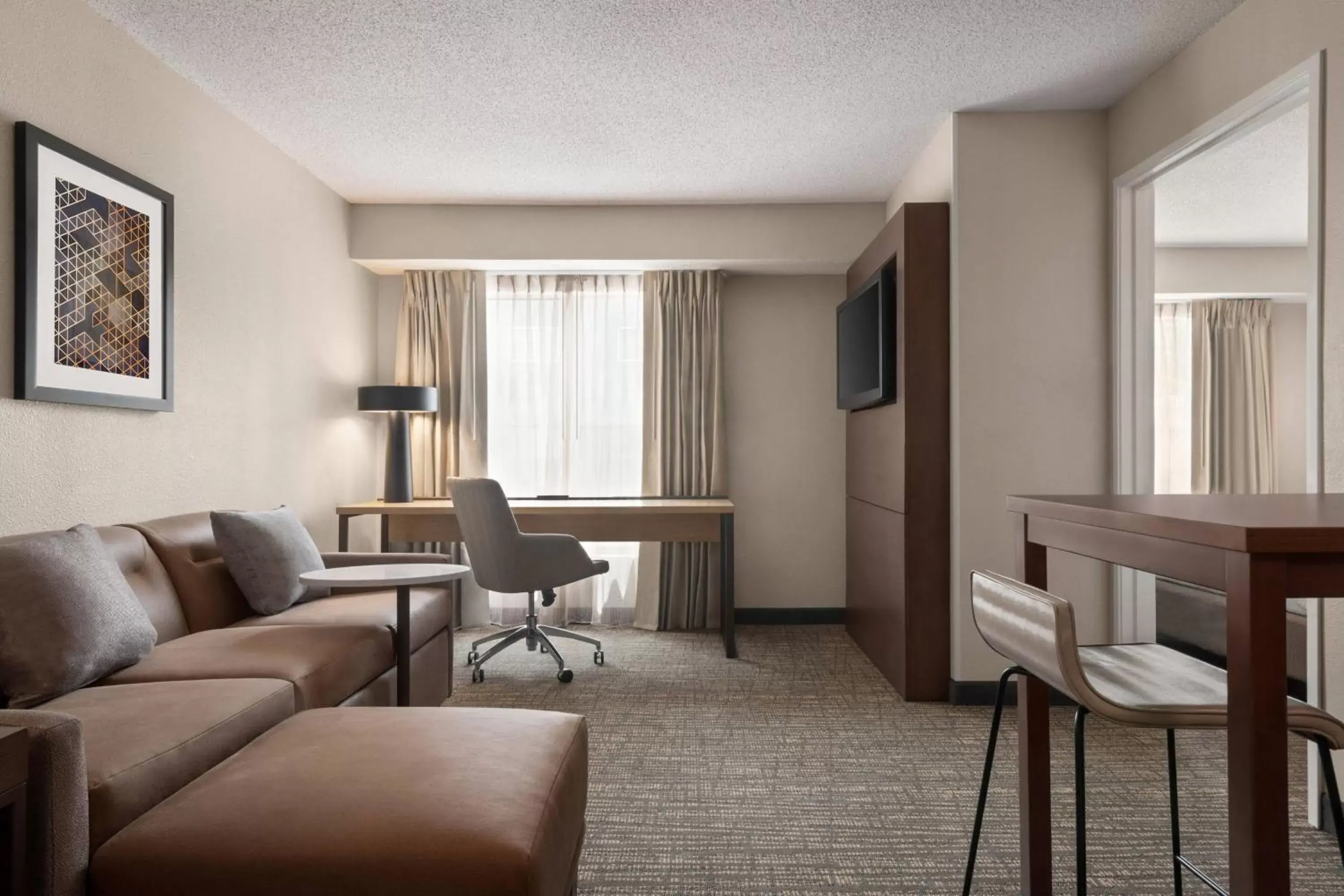 Living room, Seating Area in Residence Inn Kansas City Independence