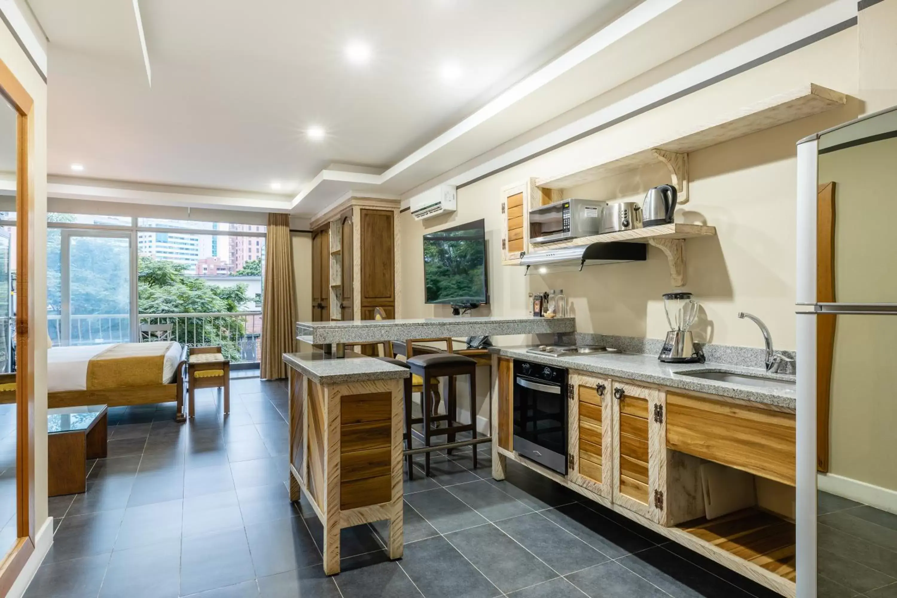 Kitchen or kitchenette, Kitchen/Kitchenette in Hotel Du Parc