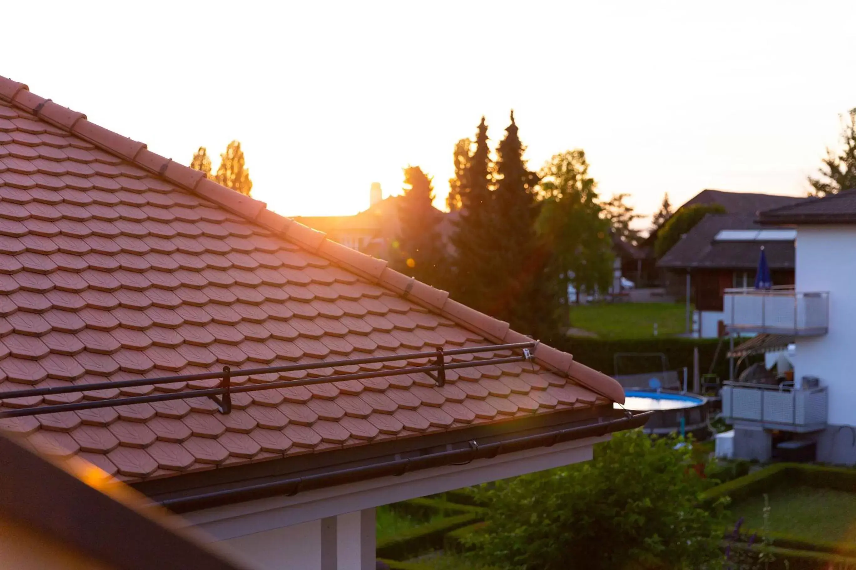 Garden view, Property Building in Gasthof zum Schlüssel