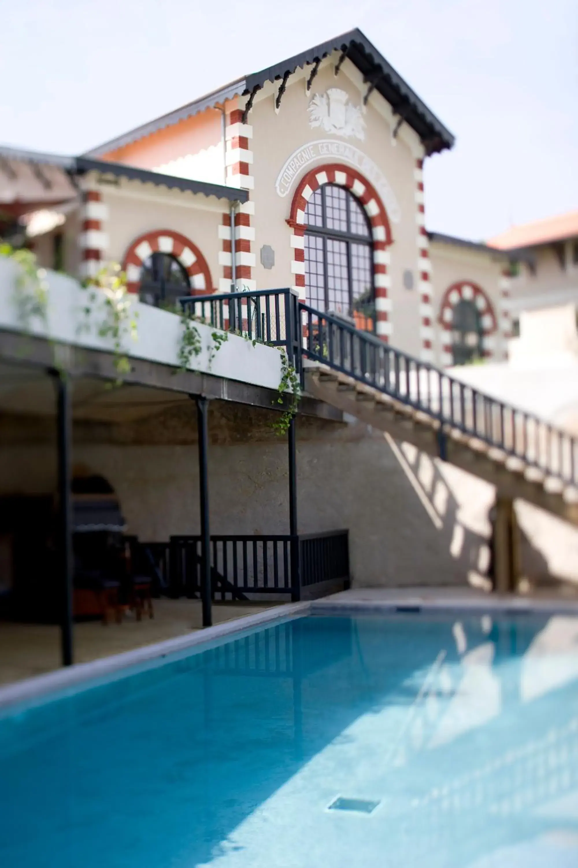 Decorative detail, Property Building in Hôtel Ville d'Hiver