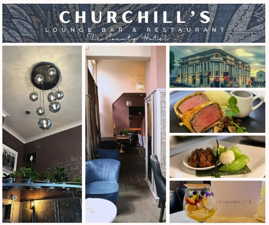 Restaurant/places to eat in The County Hotel