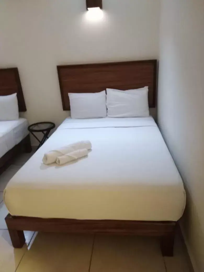 Bed in Hotel Aldea Sol