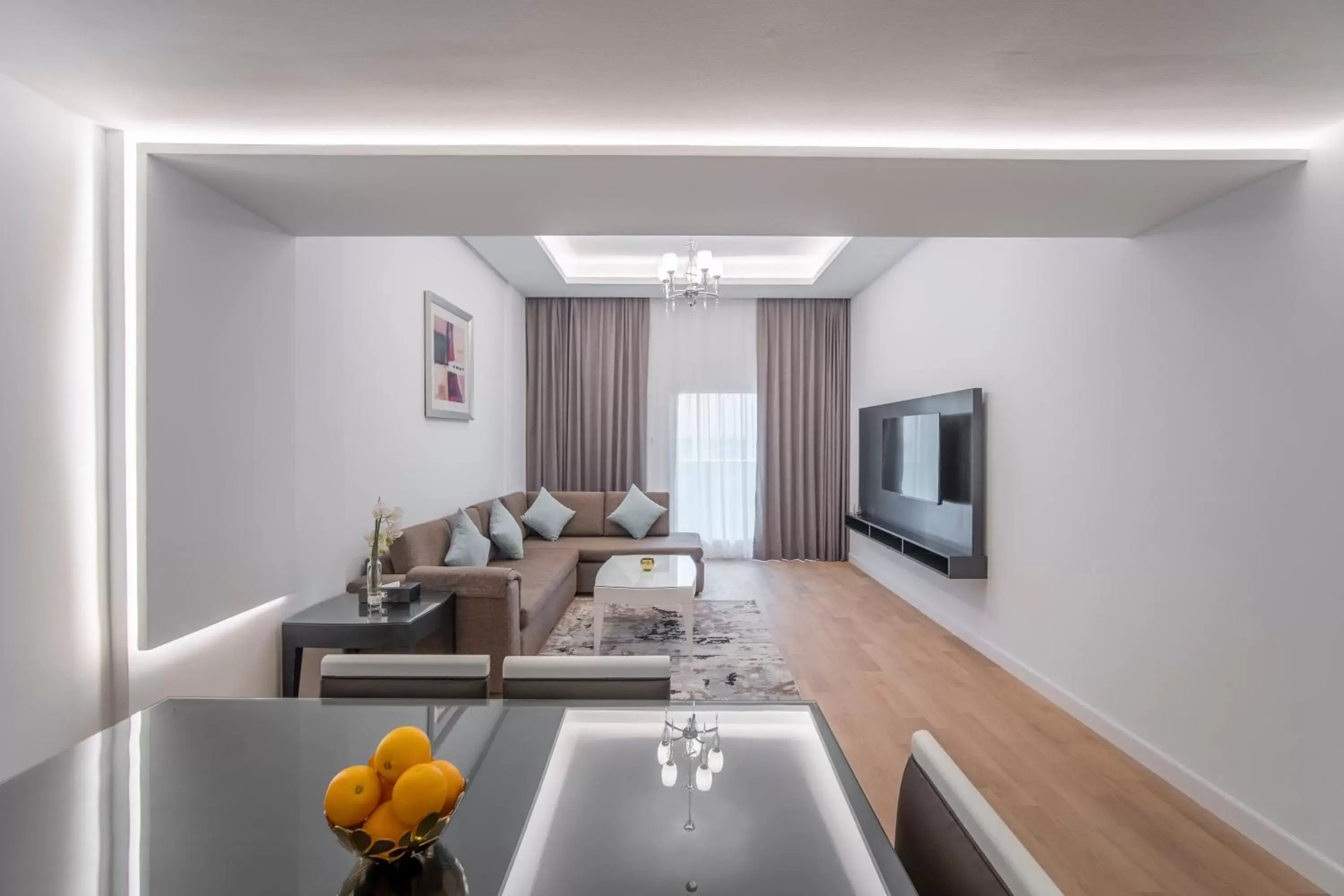 Living room, Seating Area in Rose Garden Hotel Apartments - Al Barsha, Near Metro Station