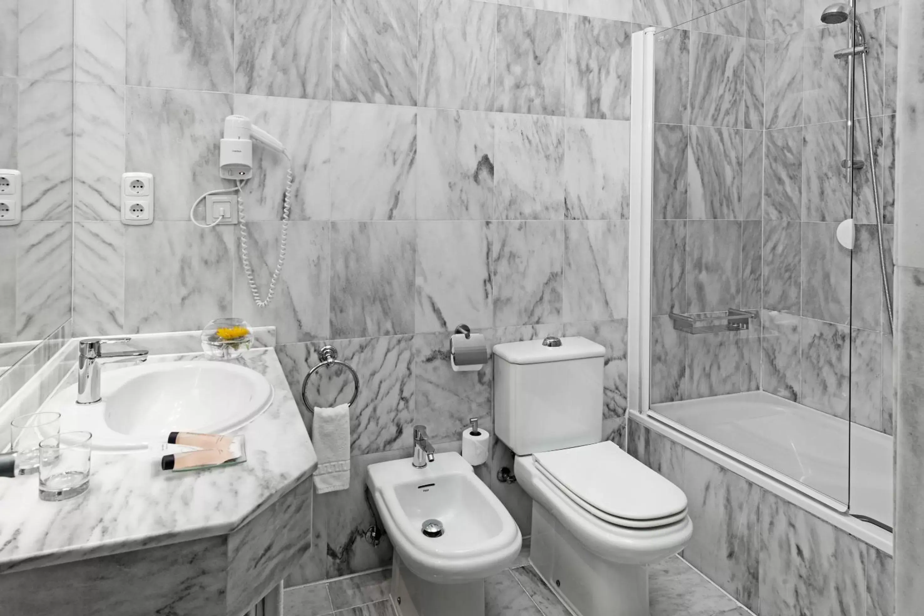 Toilet, Bathroom in Elba Motril Beach & Business Hotel