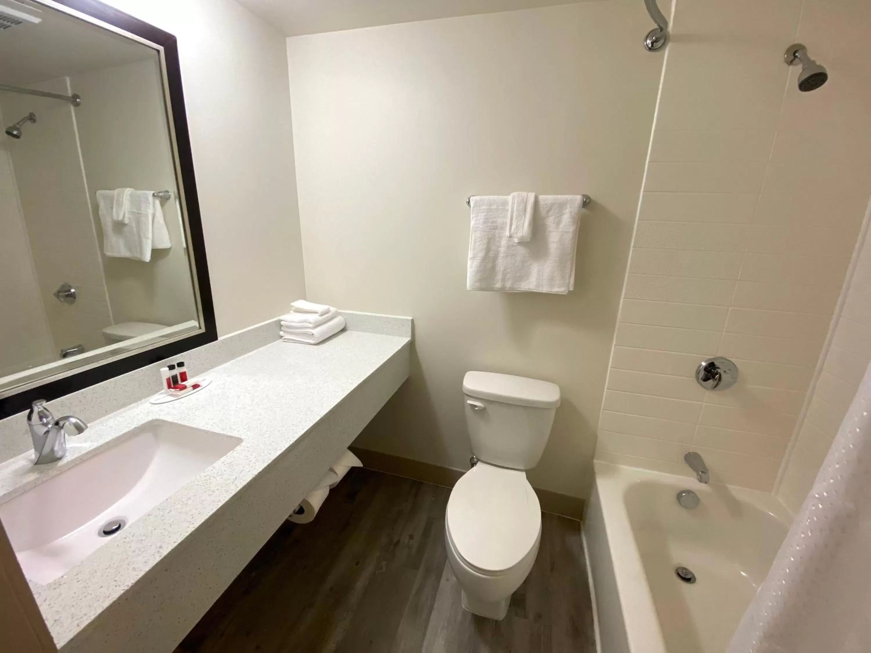 Bathroom in University Inn of Carbondale