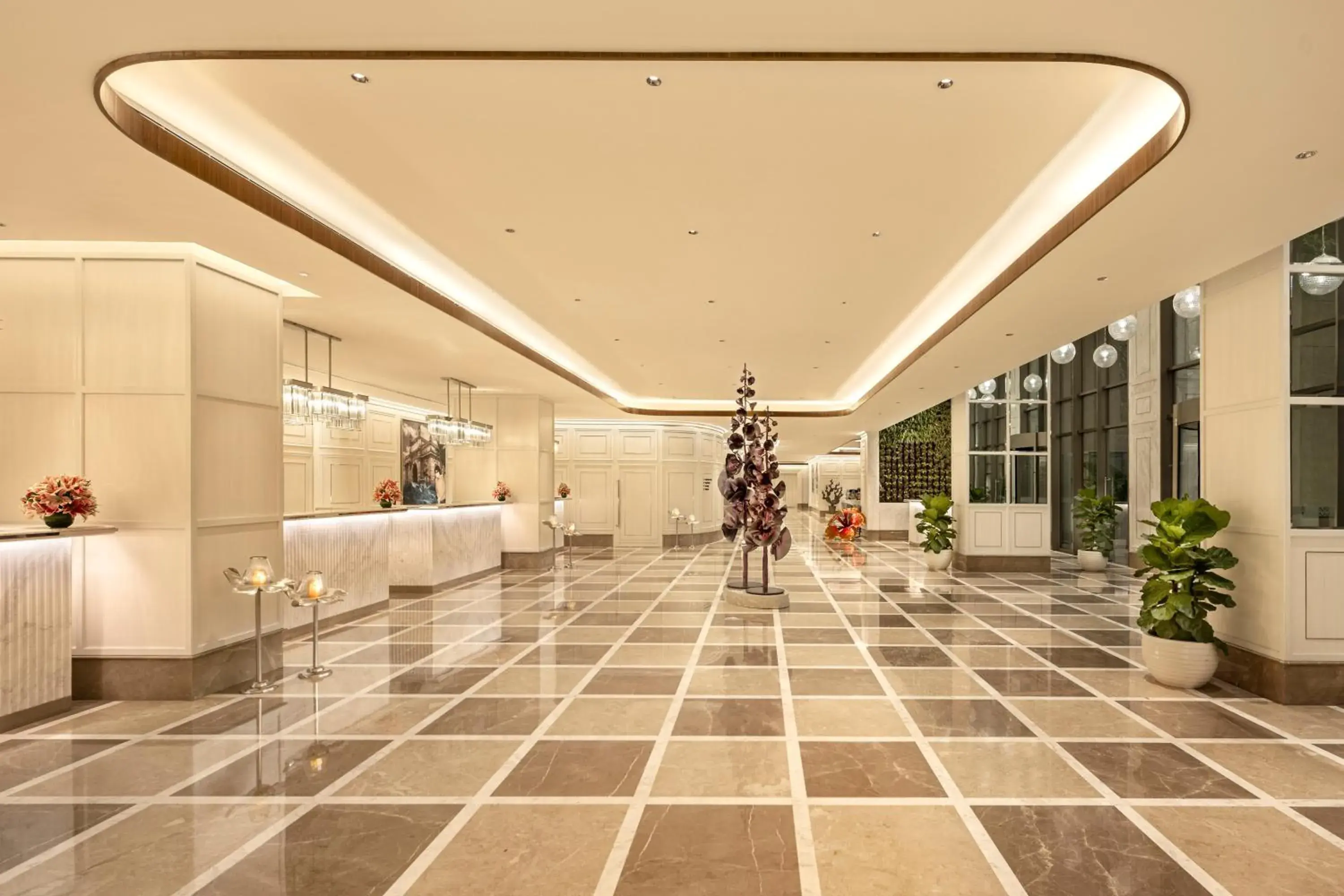 Lobby or reception, Lobby/Reception in Aurika, Mumbai Skycity