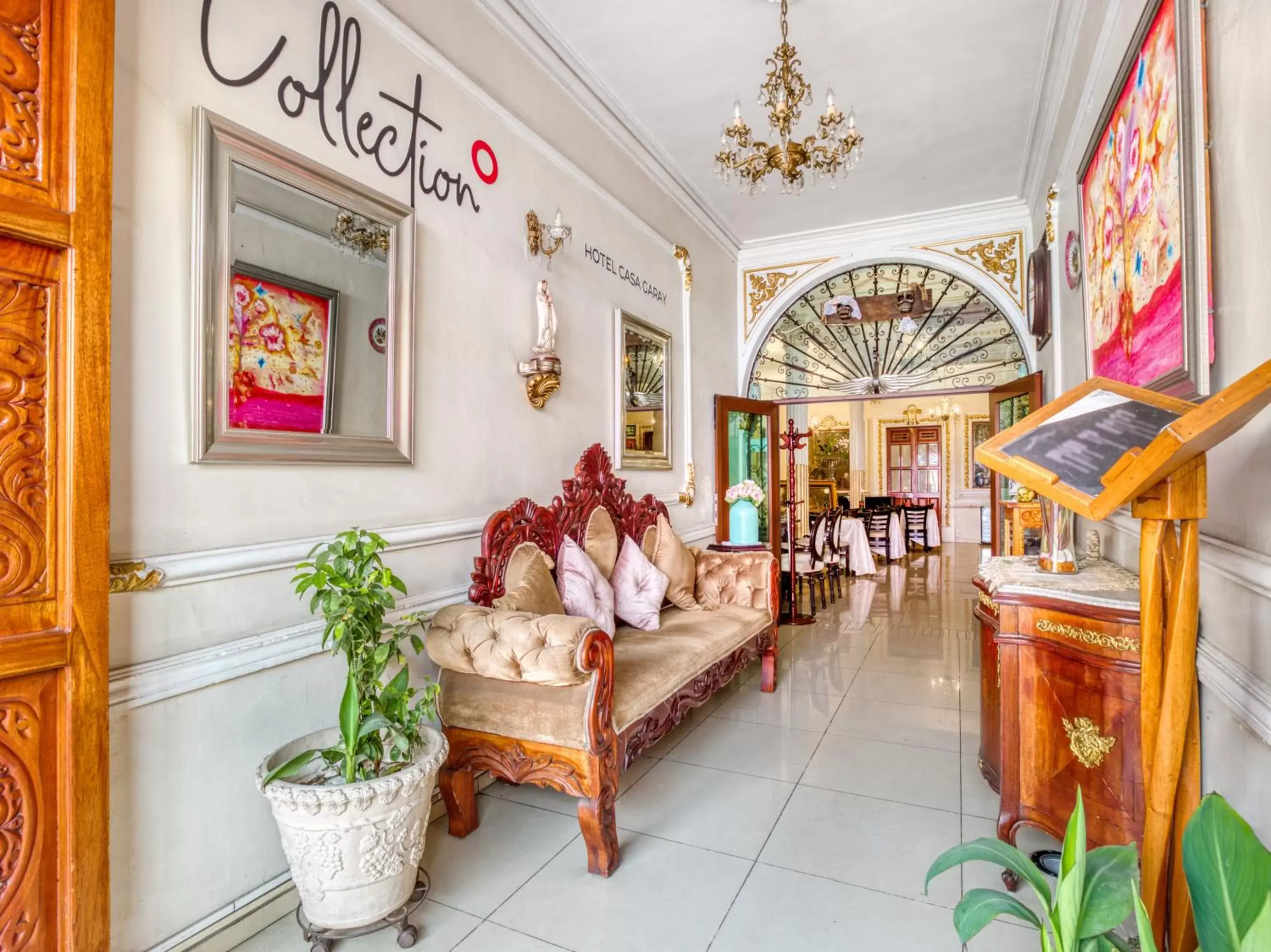 Lobby or reception, Seating Area in Hotel Boutique Casa Garay