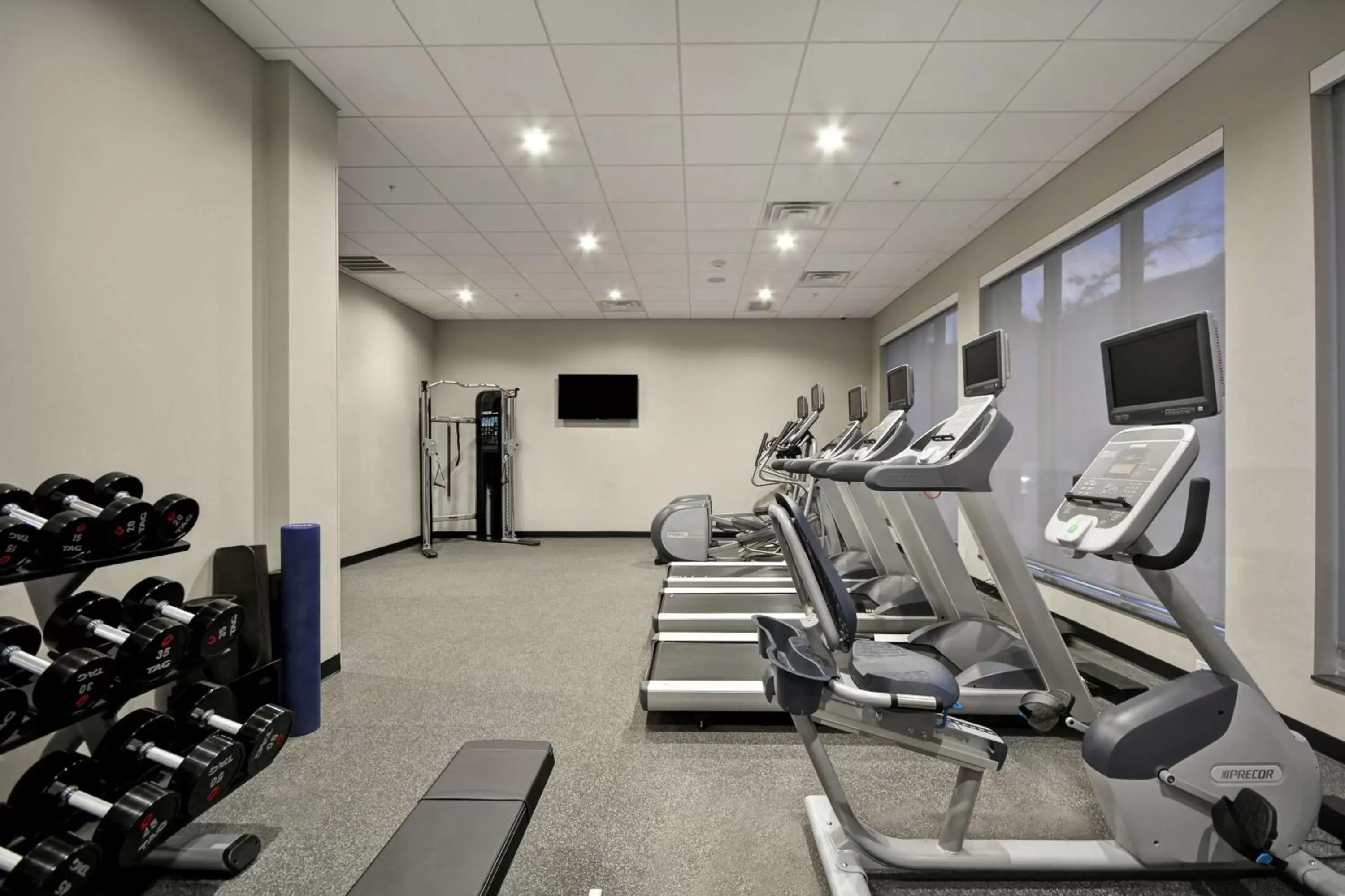 Fitness centre/facilities, Fitness Center/Facilities in Homewood Suites by Hilton Raleigh Cary I-40