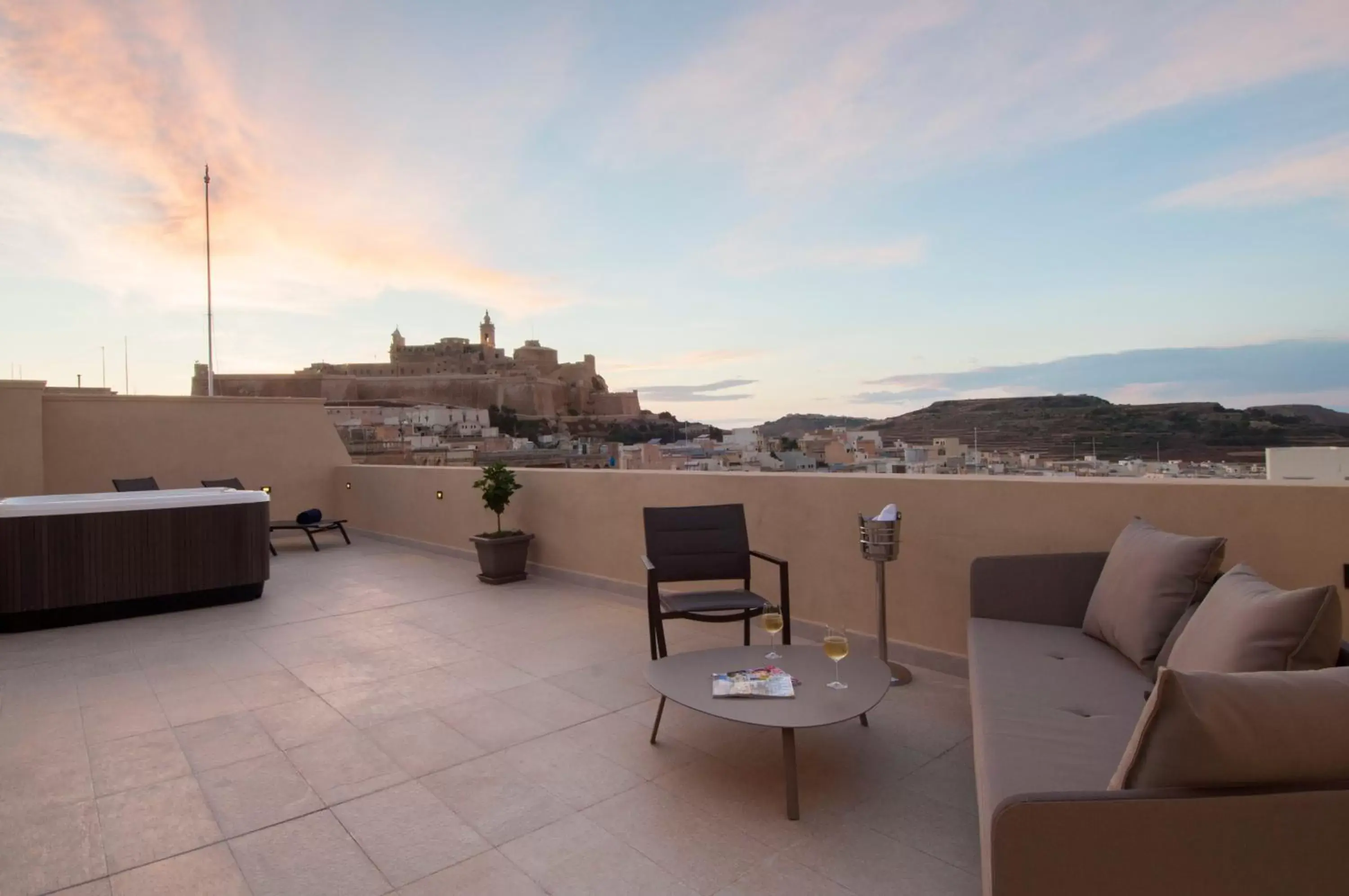 Balcony/Terrace in The Duke Boutique Hotel