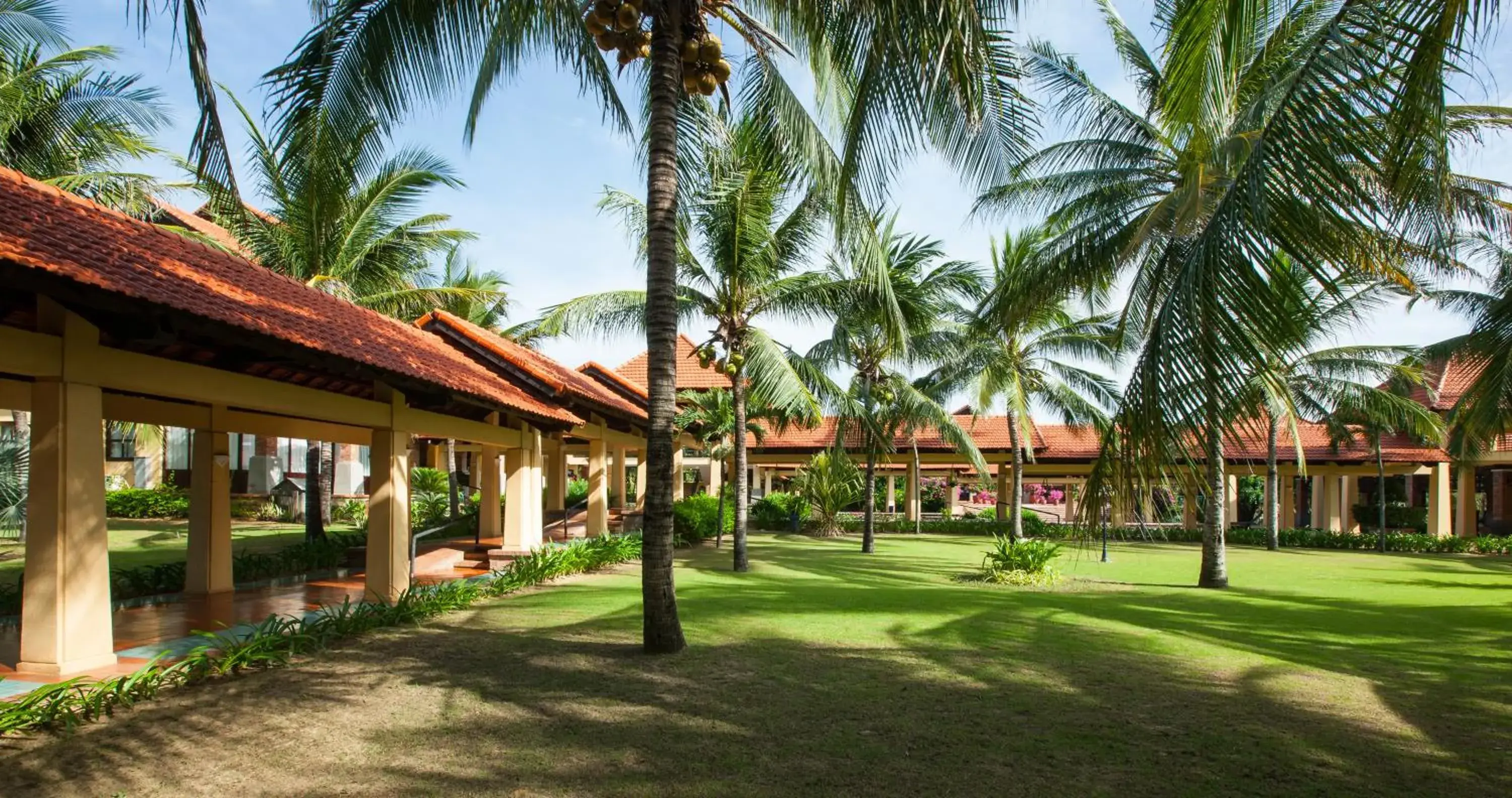 Garden in Pandanus Resort