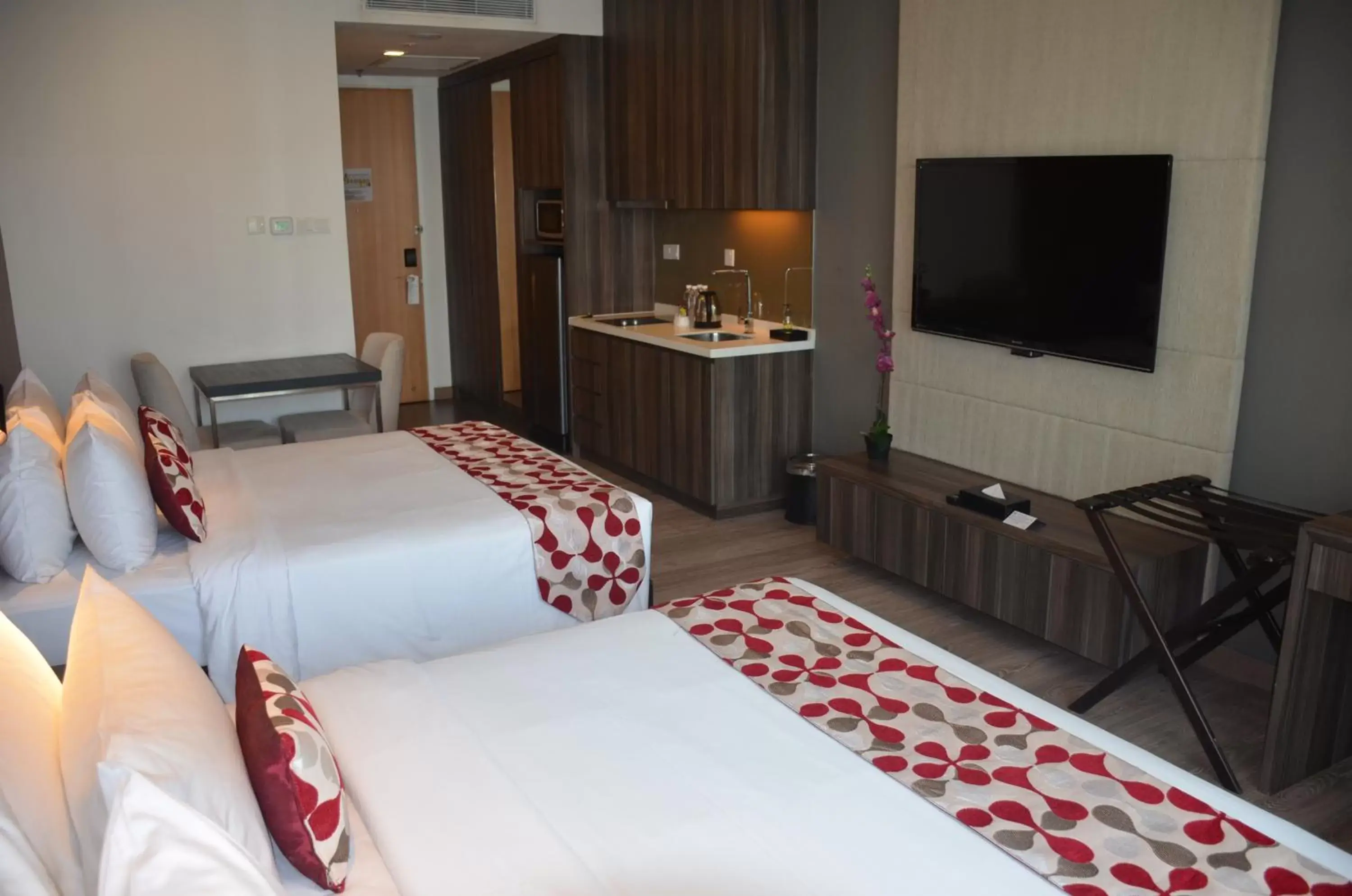 Photo of the whole room, Bed in Ramada Suites by Wyndham Kuala Lumpur City Centre