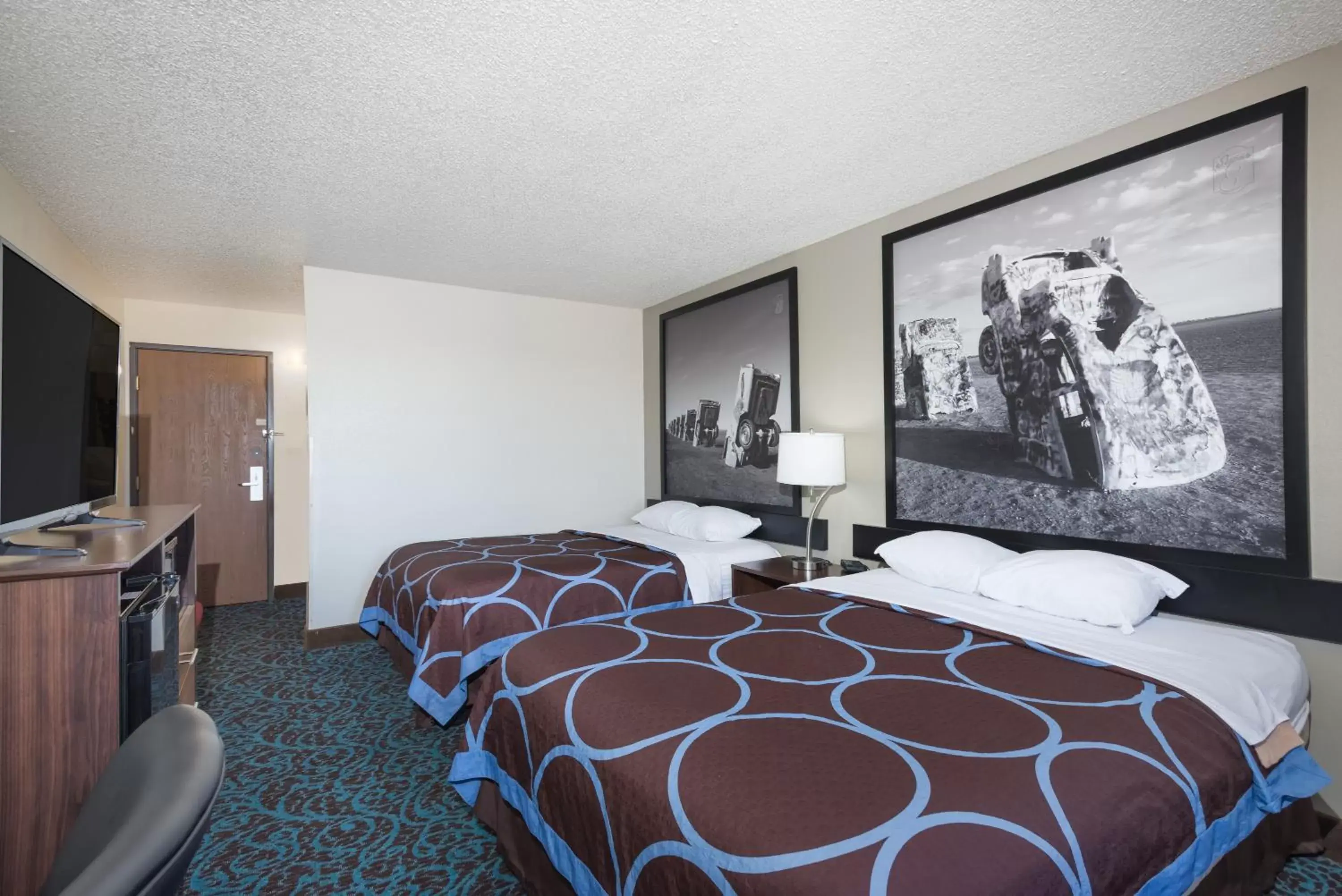 Bed in Super 8 by Wyndham Tucumcari