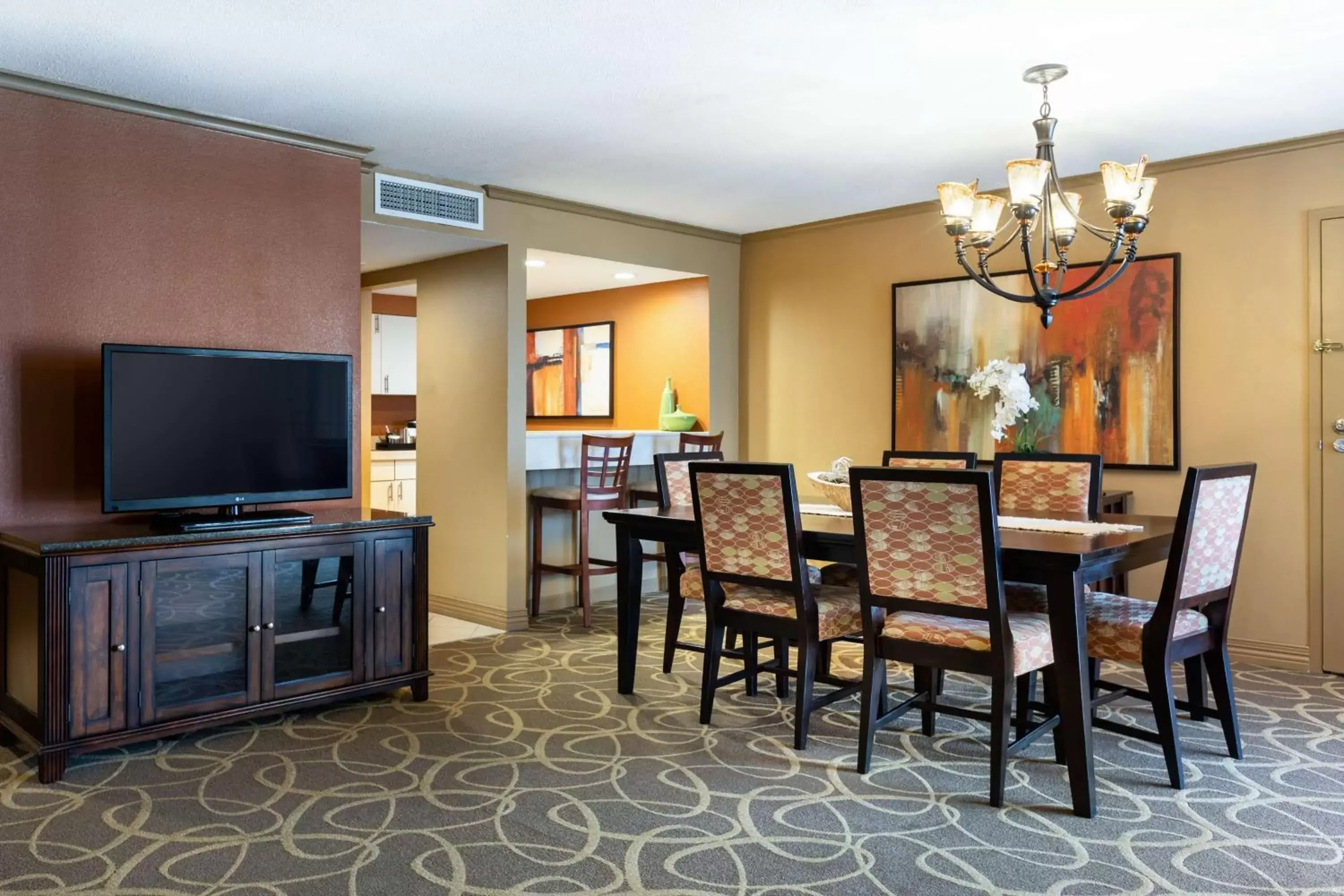 Living room in Hilton Galveston Island Resort