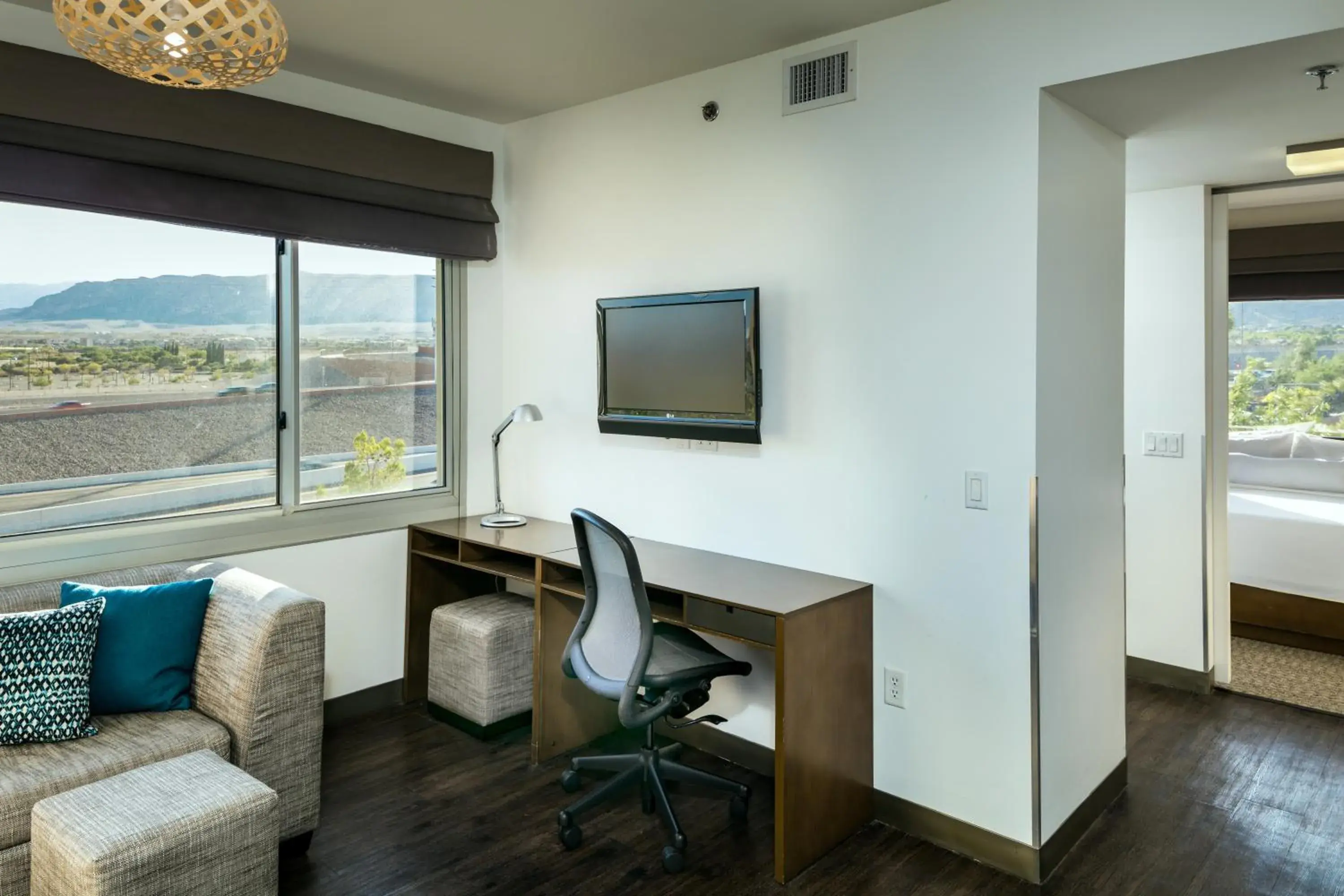 Bedroom, Seating Area in Element Las Vegas Summerlin