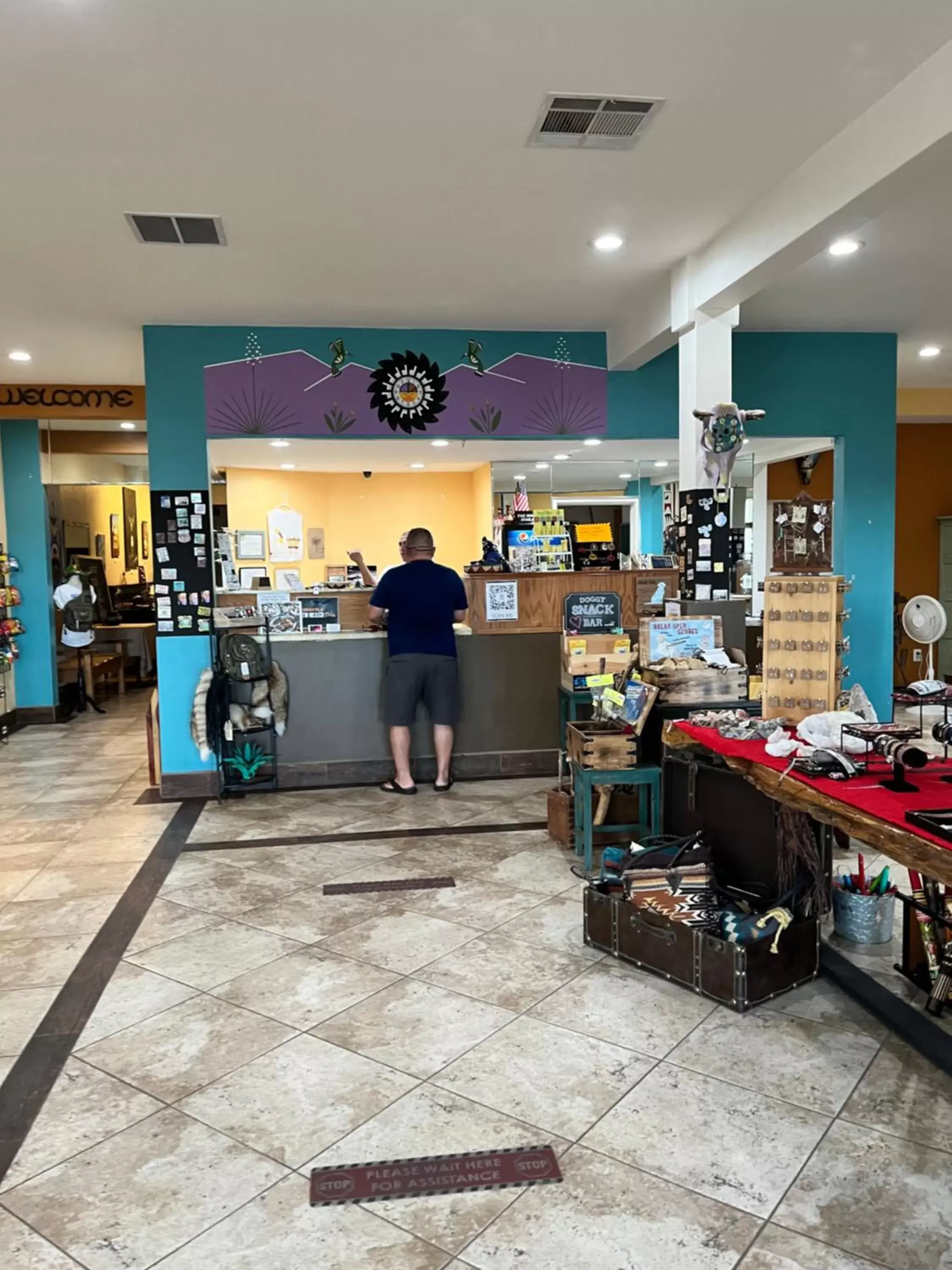 Lobby or reception in The Classic Desert Aire Hotel