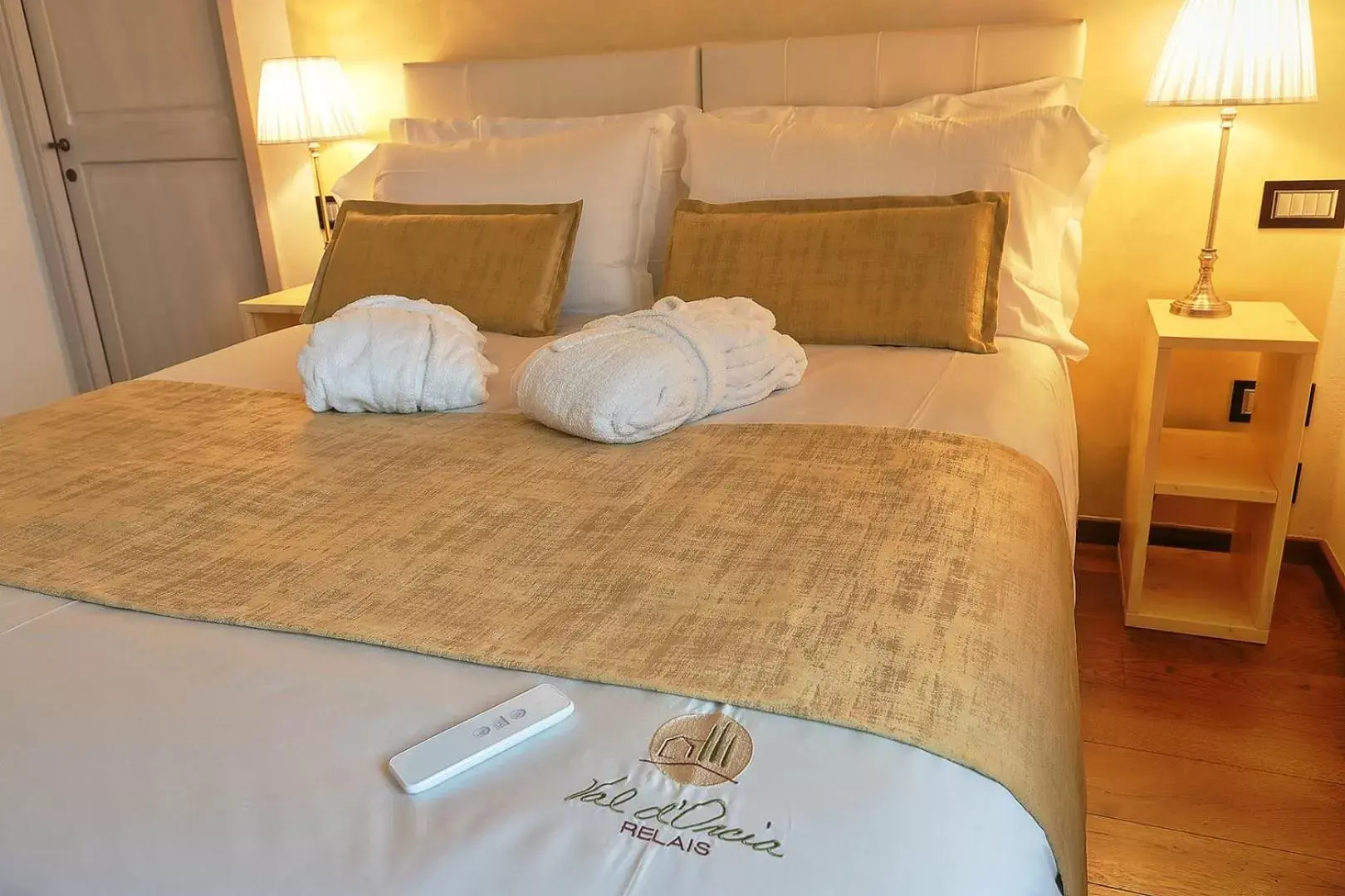 Bed in RELAIS VAL D'ORCIA