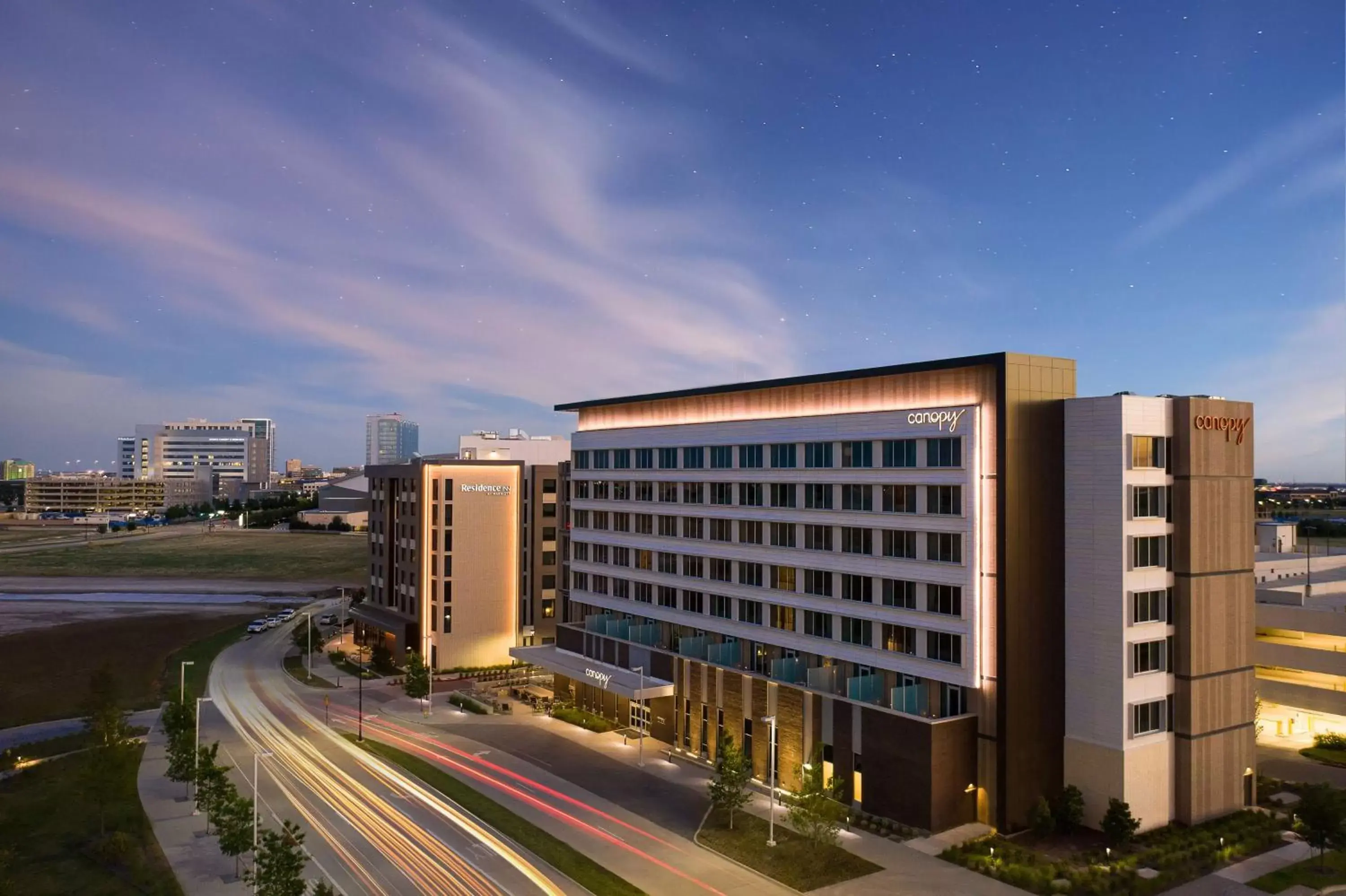 Property building in Canopy By Hilton Dallas Frisco Station