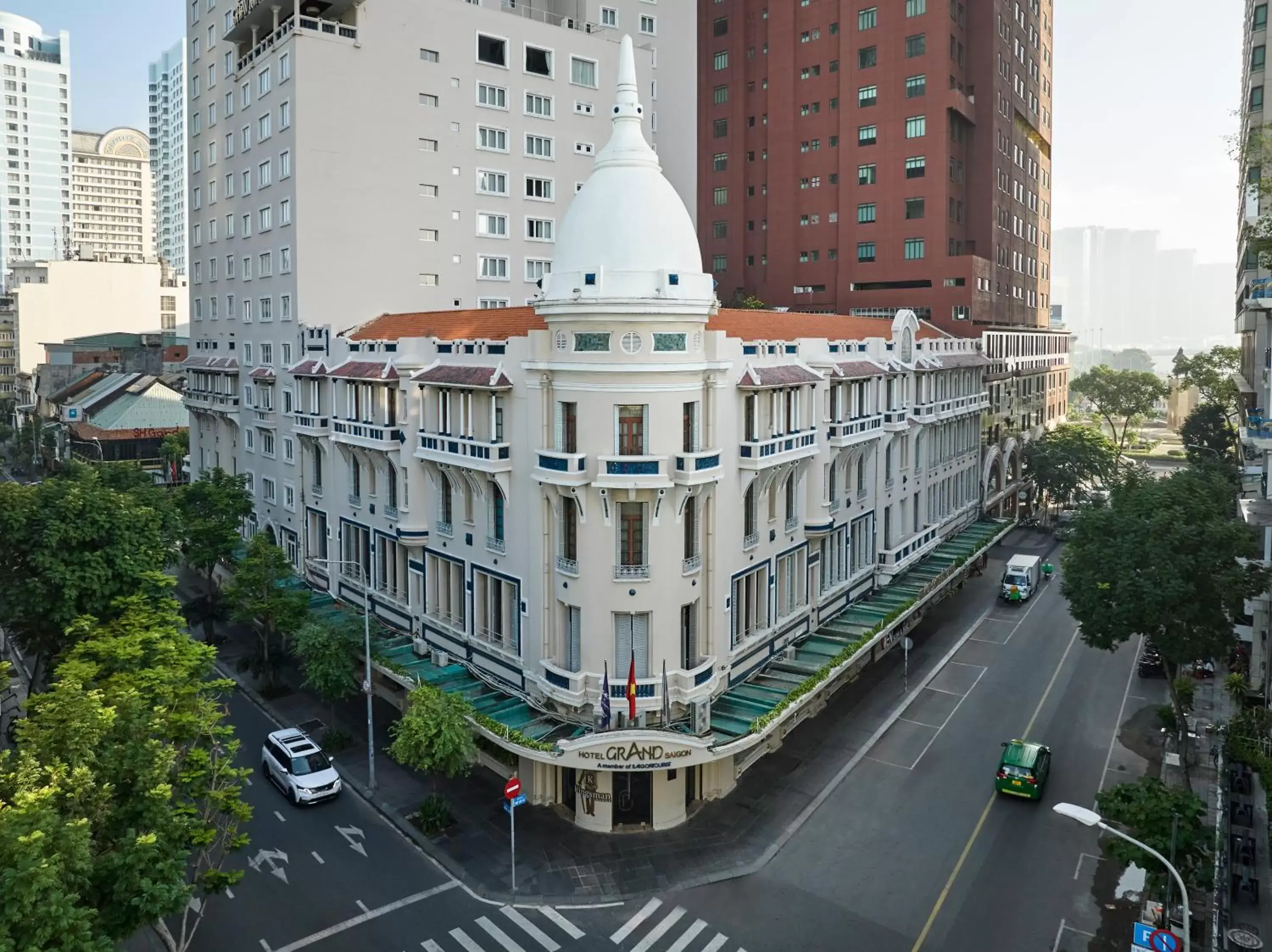 Property building in Hotel Grand Saigon