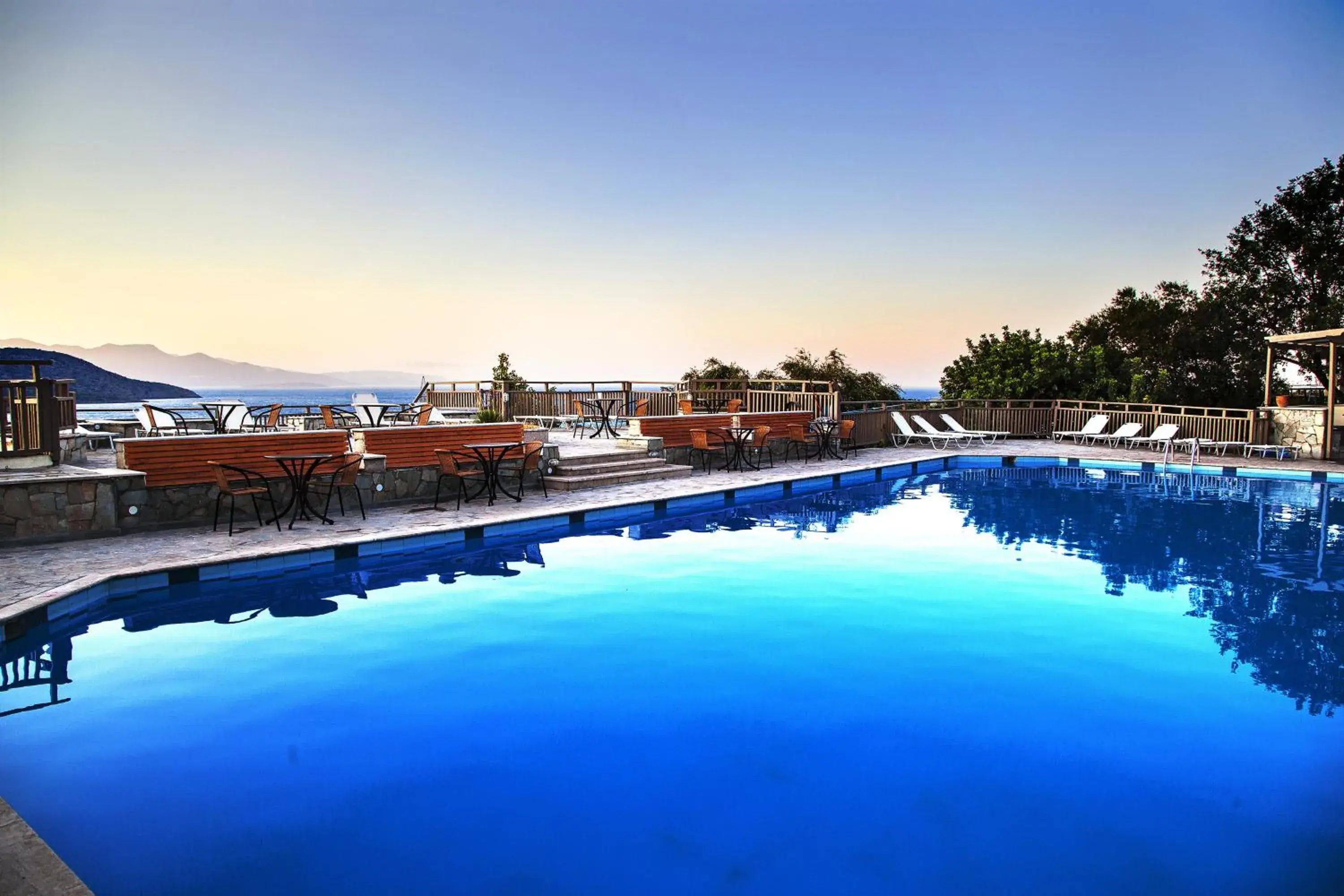Summer, Swimming Pool in Elpida Village