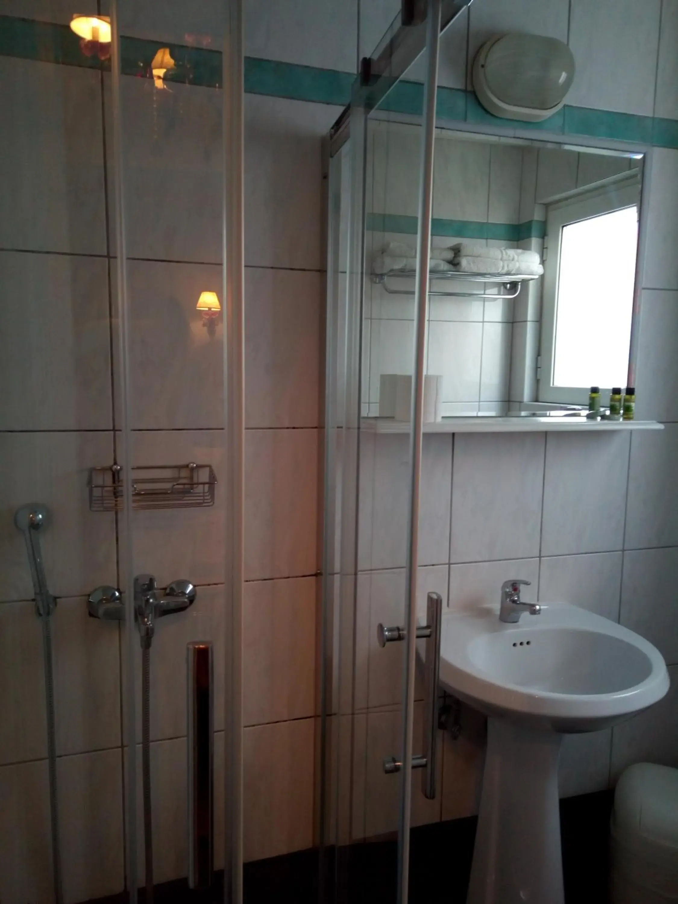 Bathroom in Zappion Hotel
