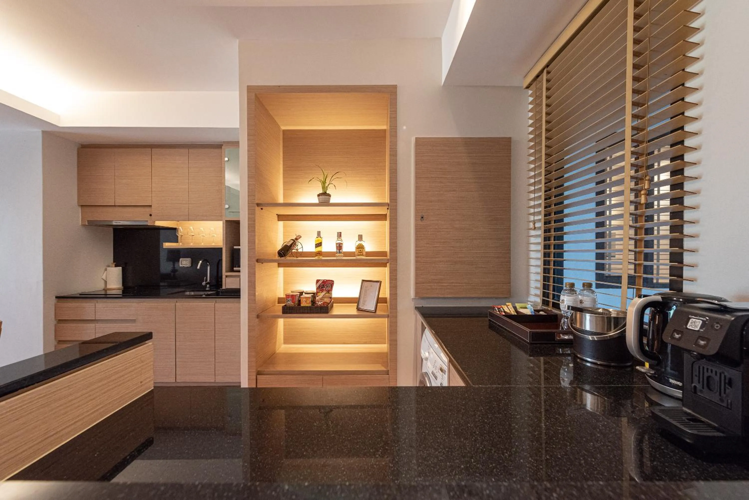 kitchen in Summit Windmill Golf Suite Hotel at Suvarnabhumi