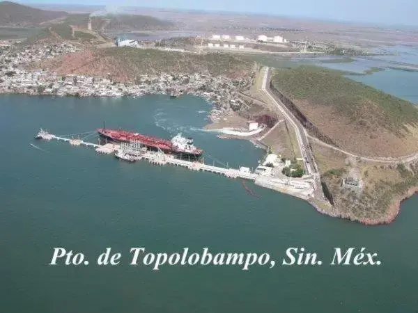 Beach, Bird's-eye View in Hotel Marina Topolobampo