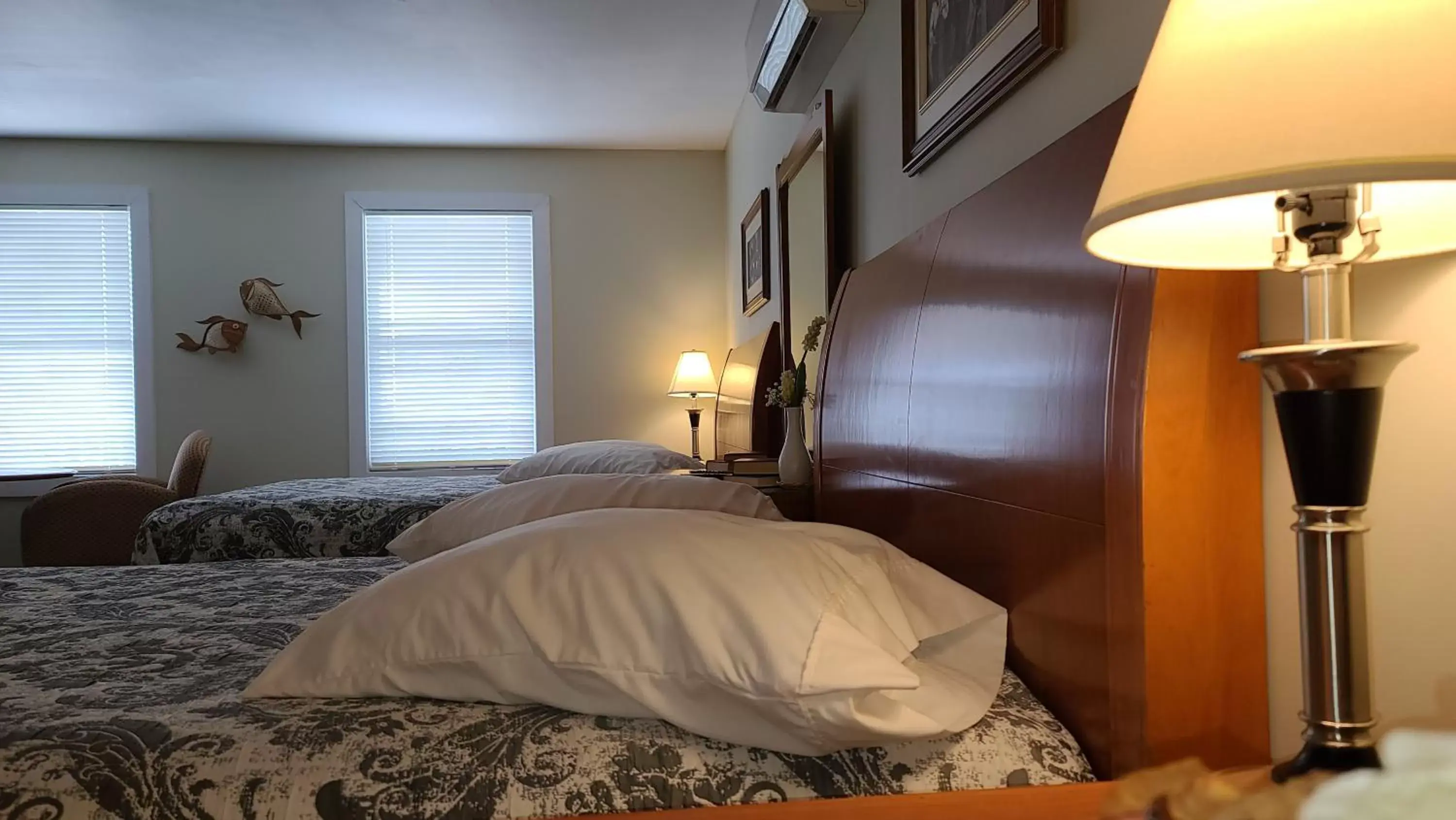 Bed in Bouctouche Bay Inn
