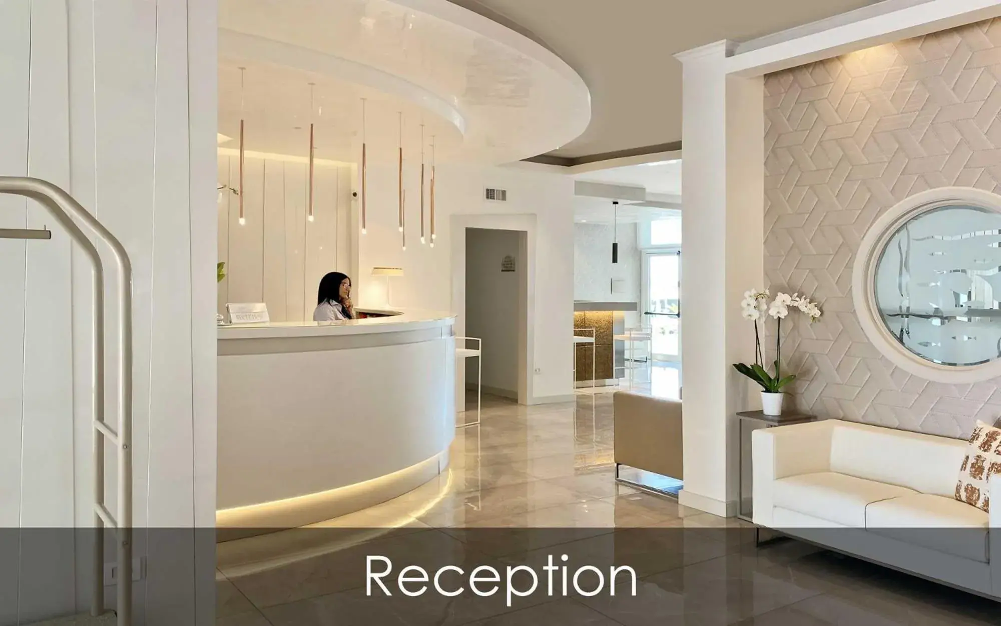 Lobby or reception in Hotel Olimpico