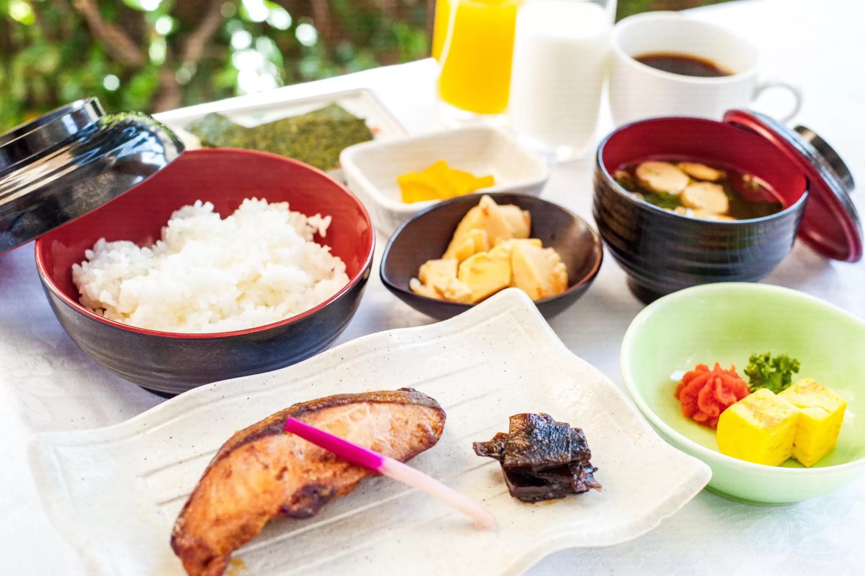 Breakfast in Reisenkaku Hotel Kawabata