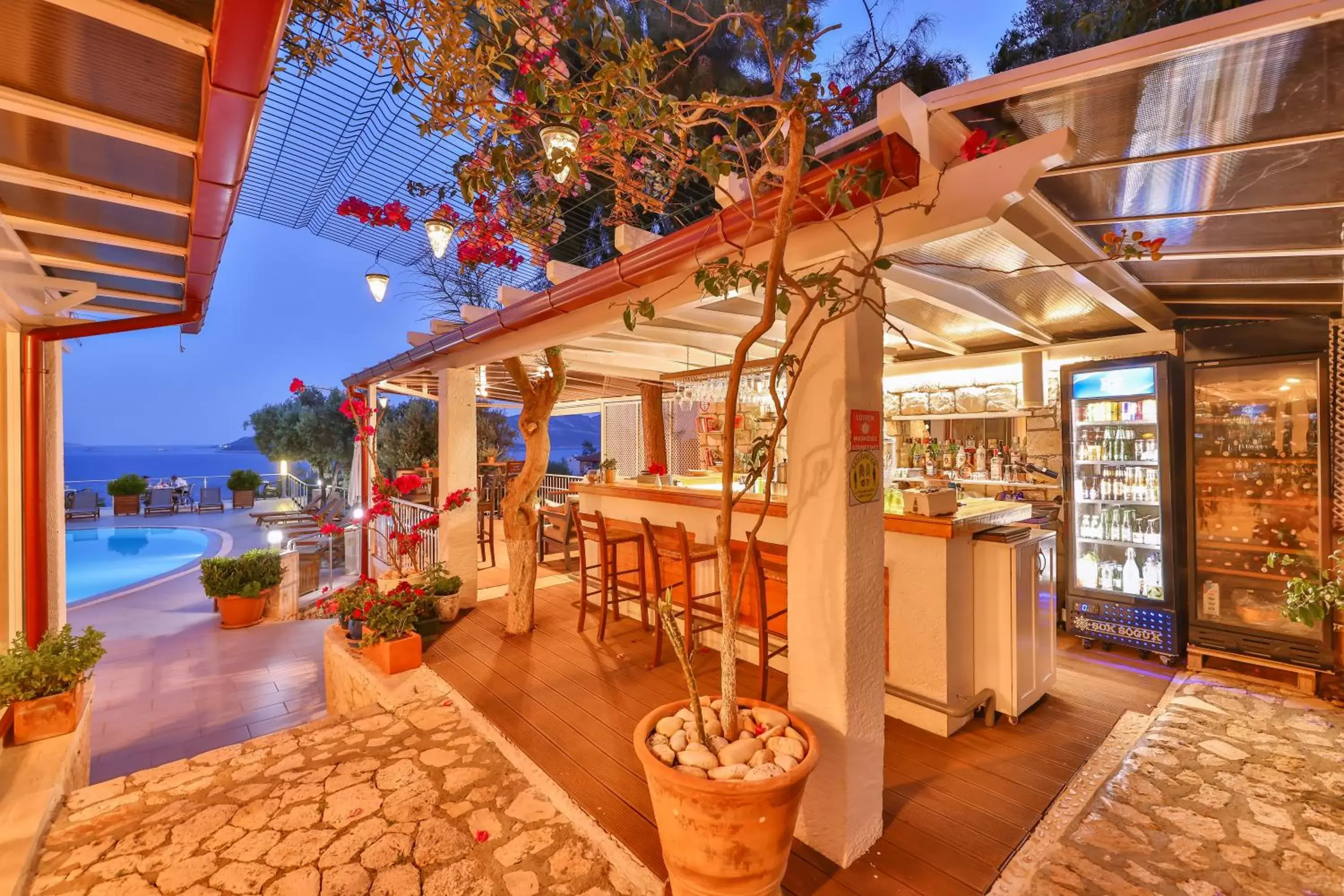 Patio in Olea Nova Hotel