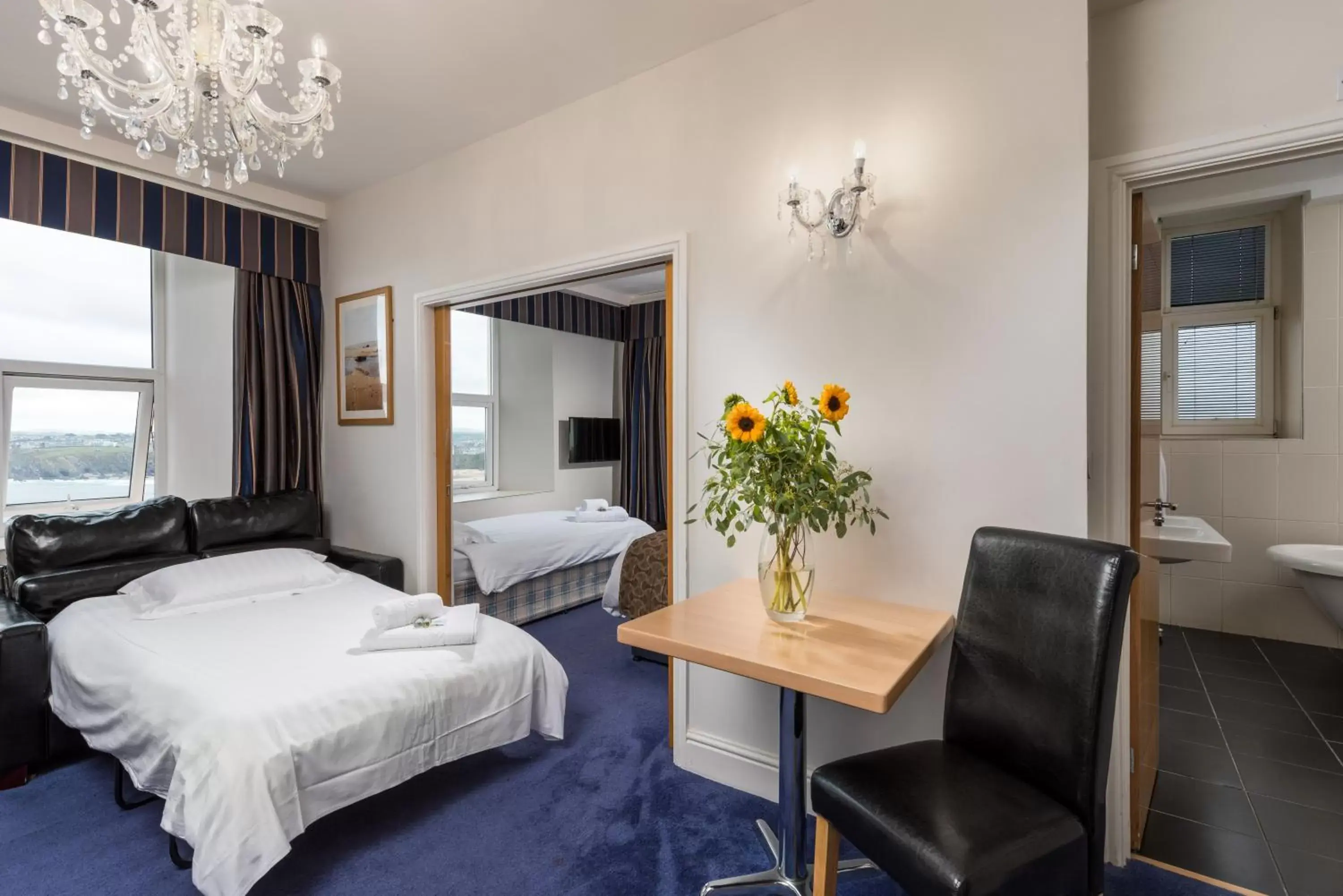 Bedroom in Atlantic Hotel Newquay