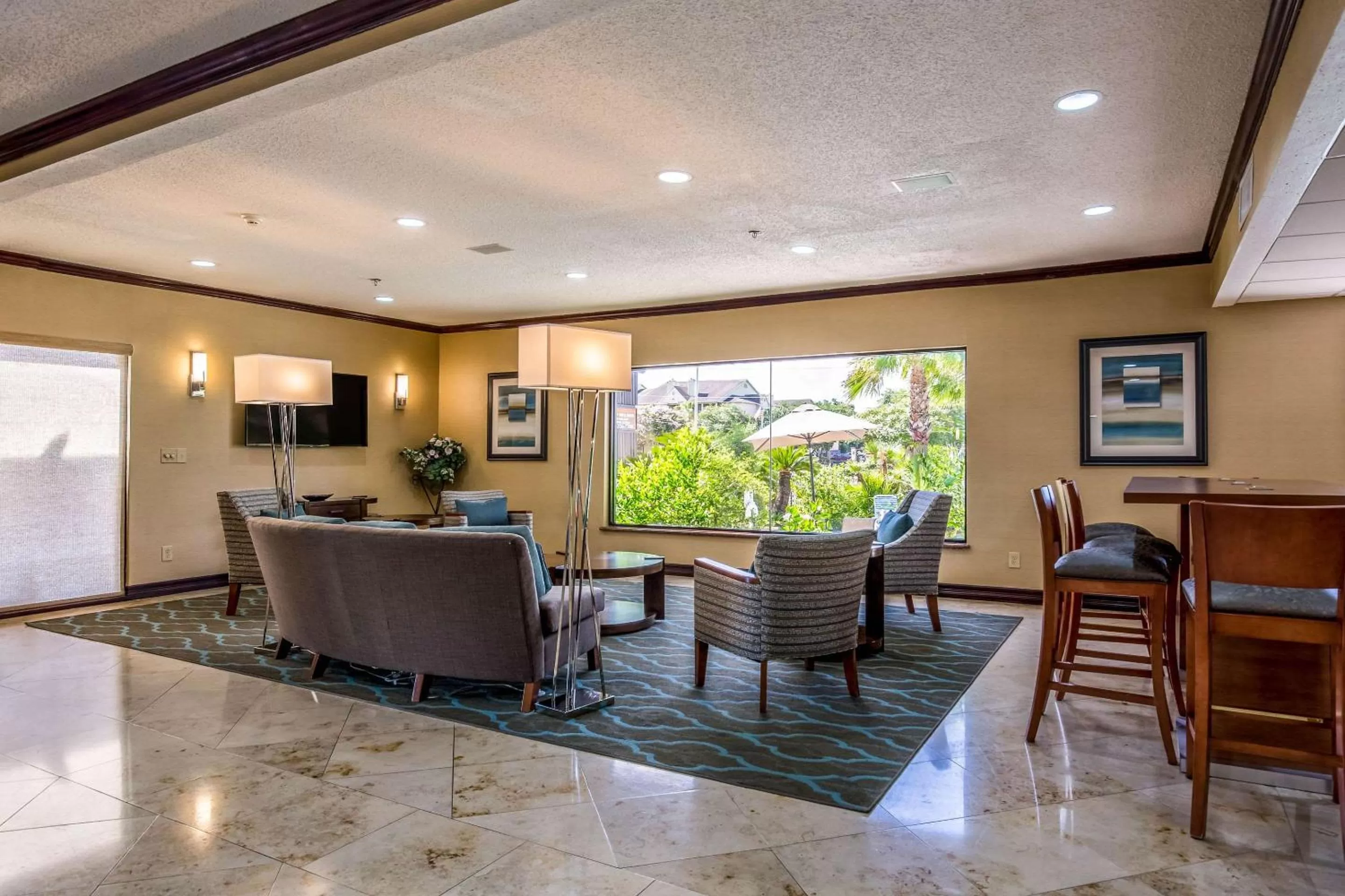 Lobby or reception in Quality Inn & Suites Seabrook- NASA- Kemah