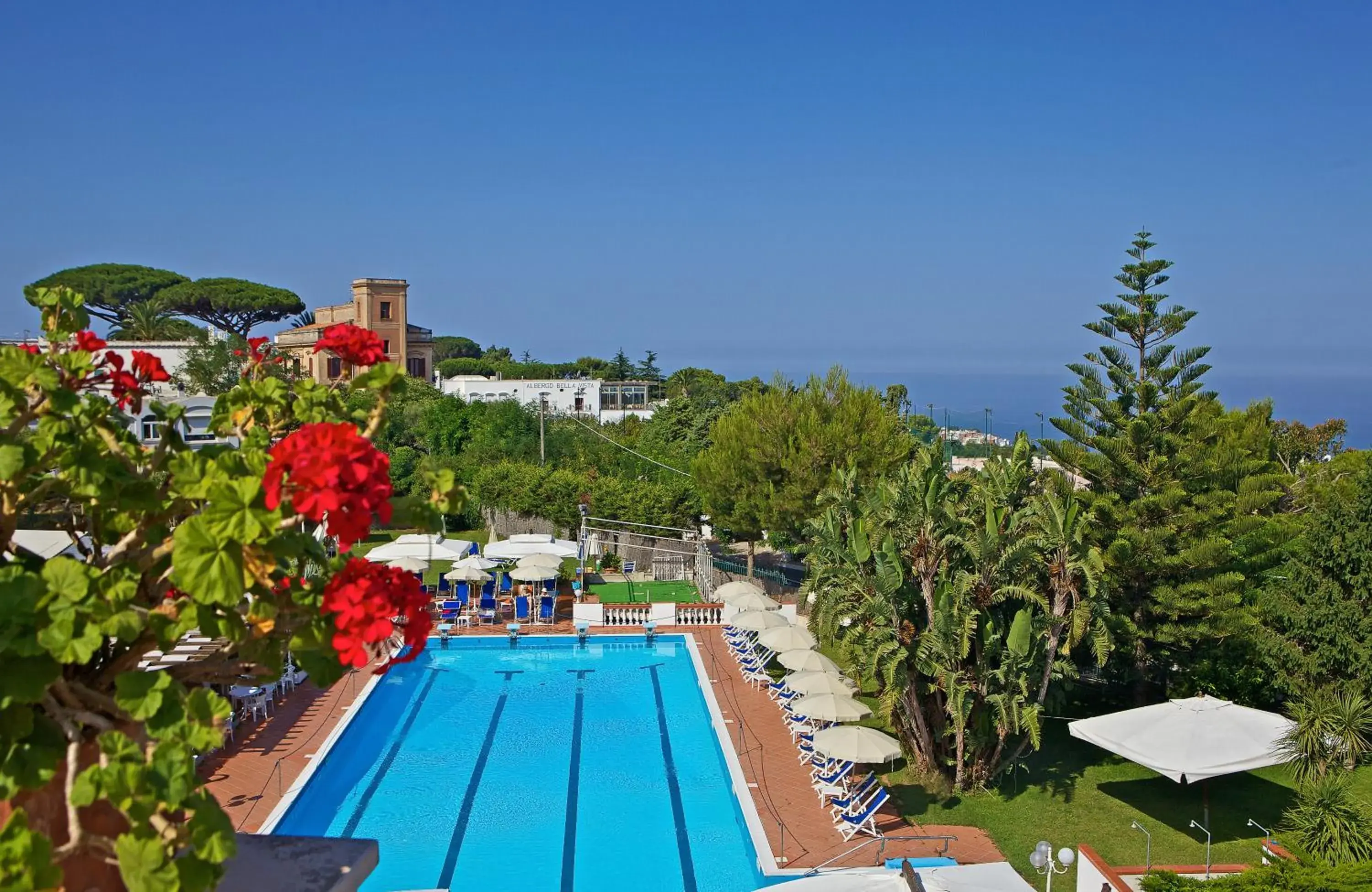 Swimming pool, Pool View in Hotel San Michele