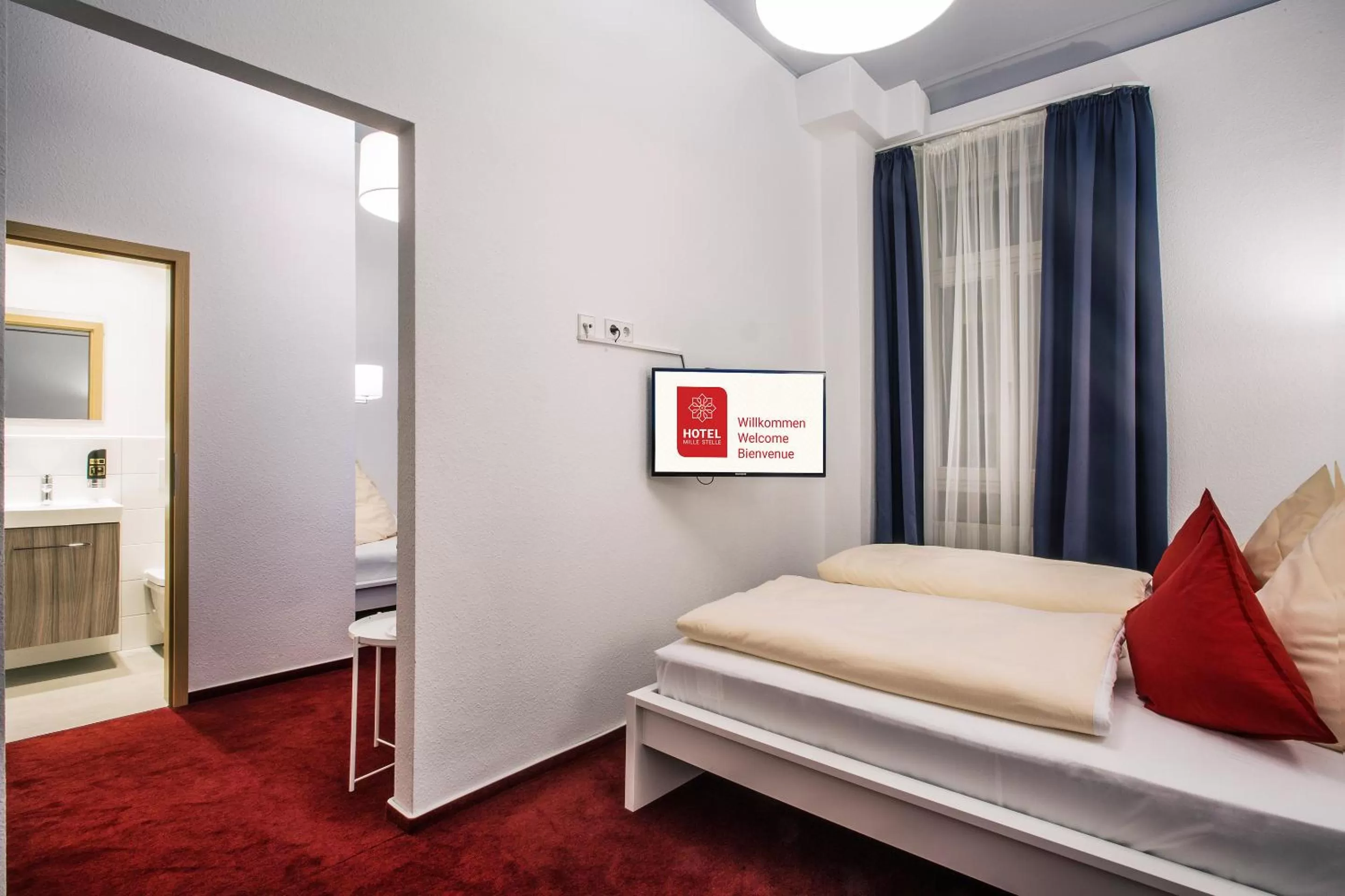 Bed in Hotel Mille Stelle City