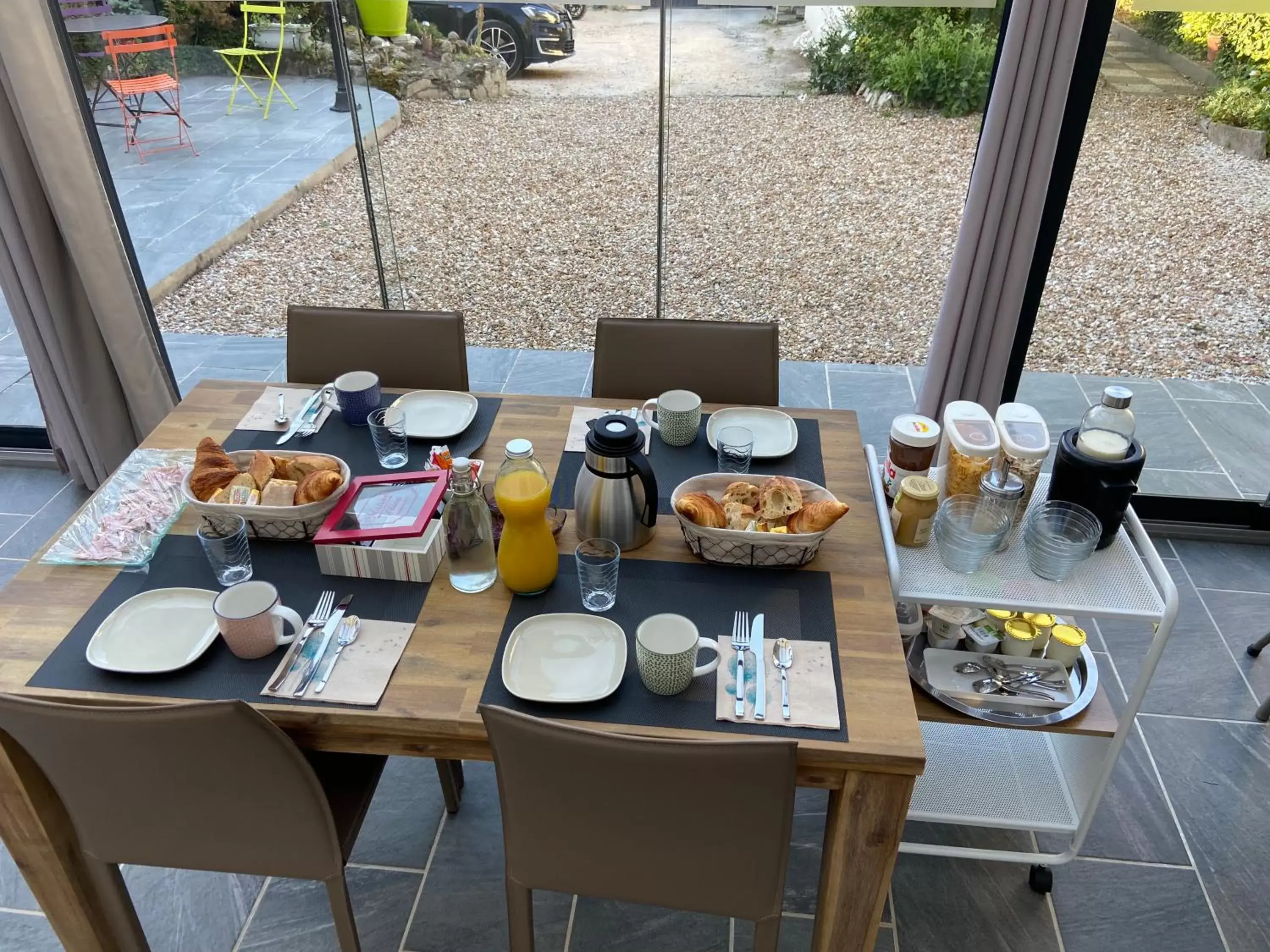 Breakfast in Les Rives du Cher - Chambres d'hôtes