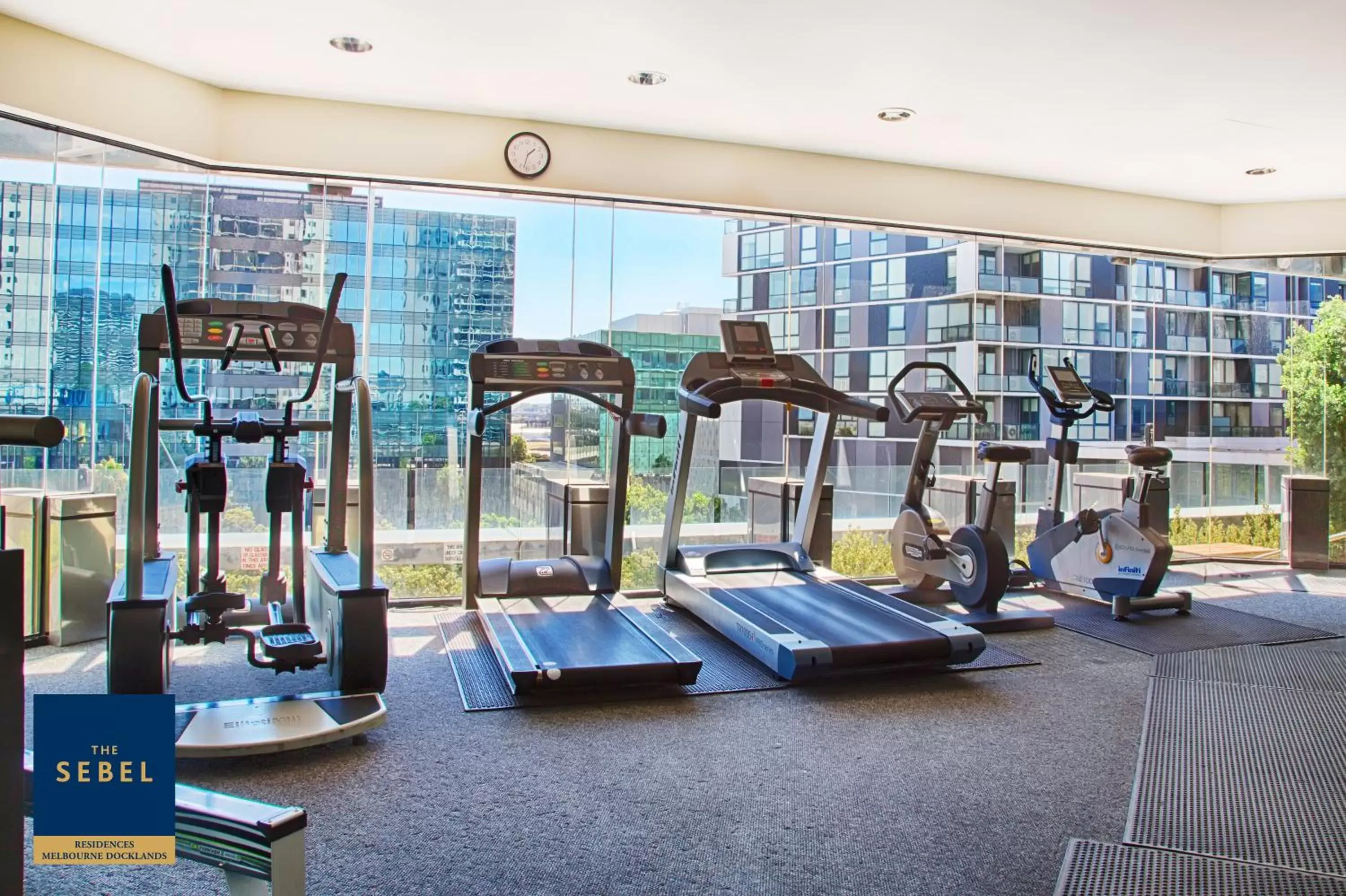 Fitness centre/facilities in The Sebel Residences Melbourne Docklands Serviced Apartments