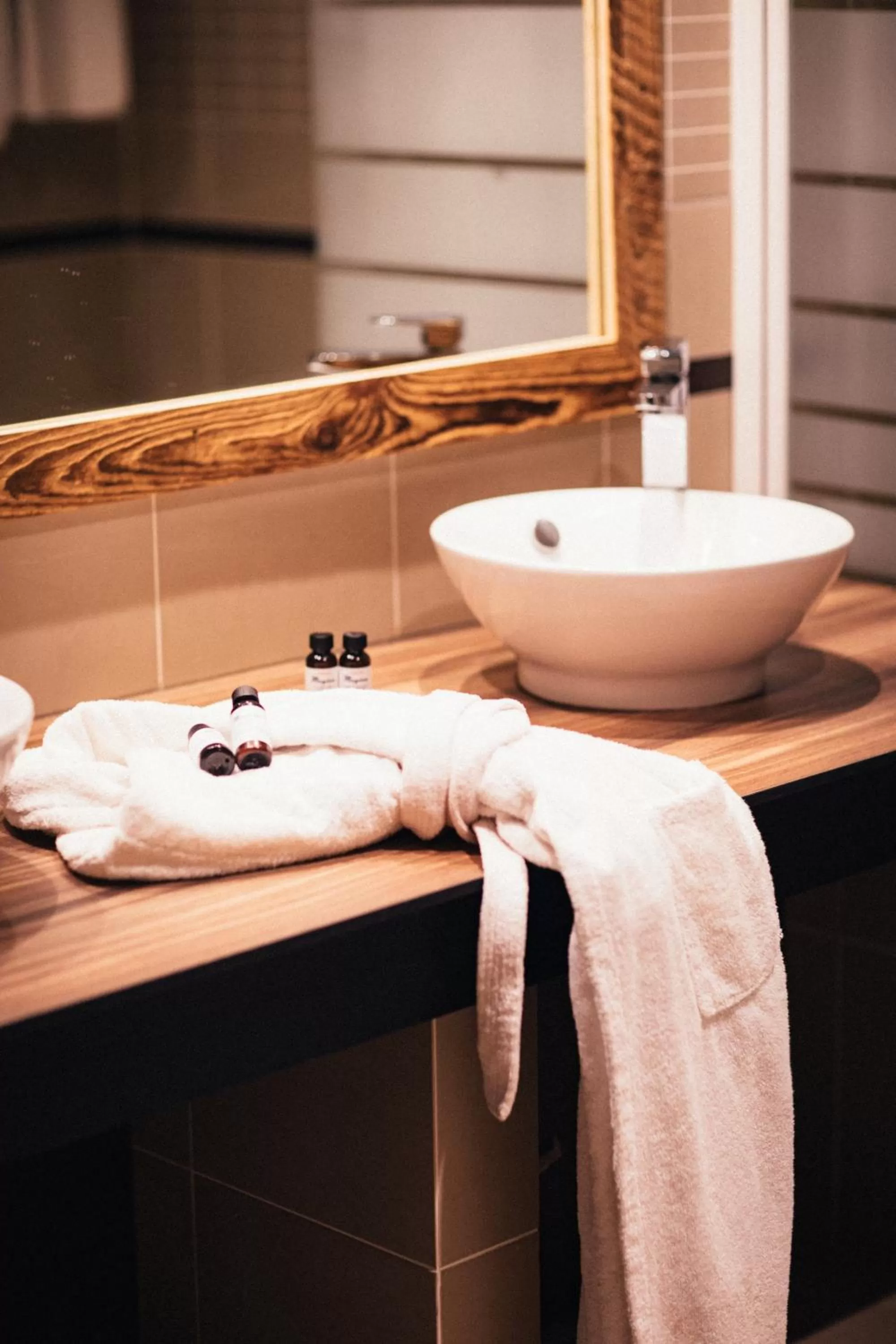 Bathroom in Hôtel L'Arboisie