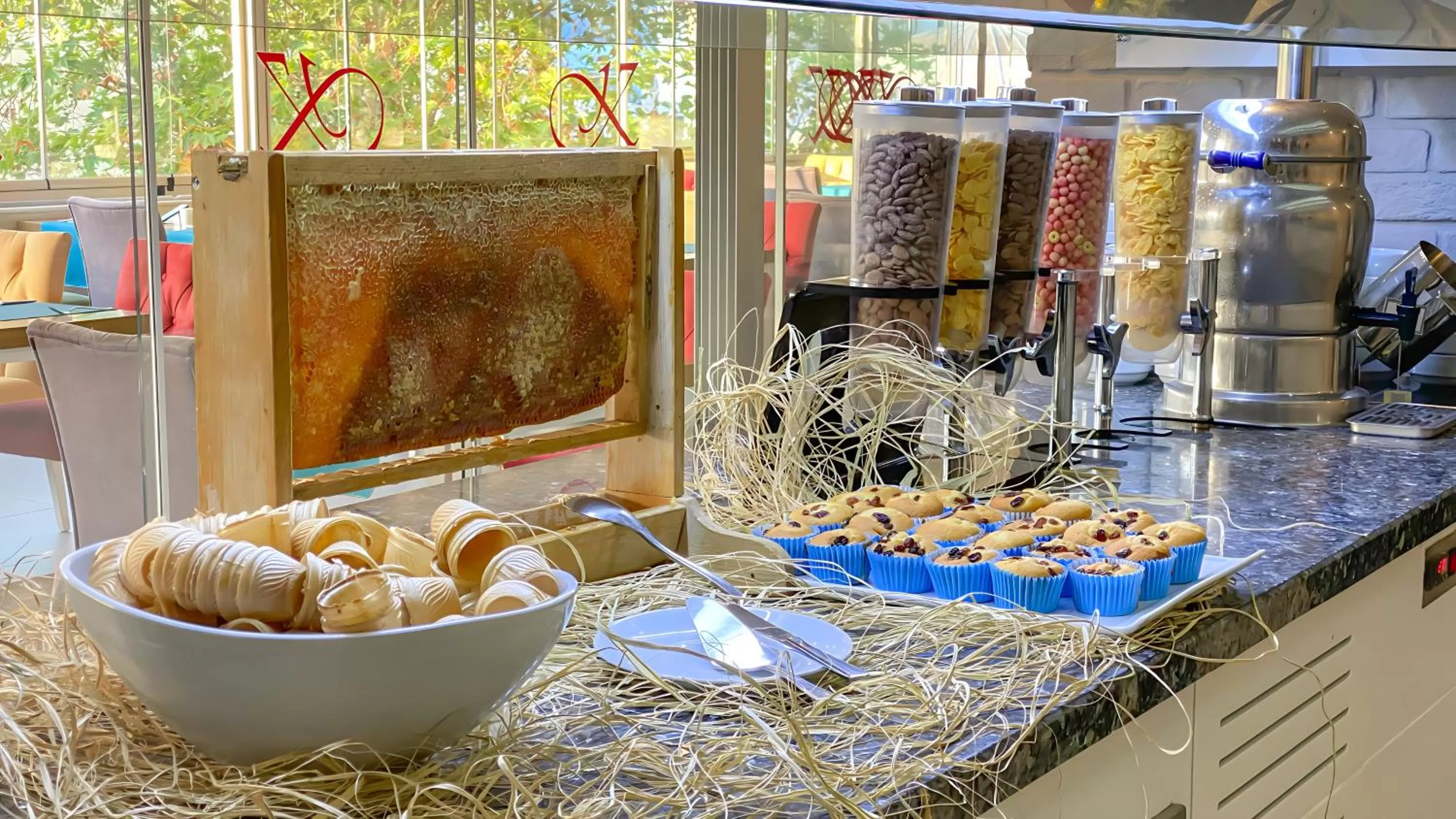 Buffet breakfast in Best Western Plus Khan Hotel