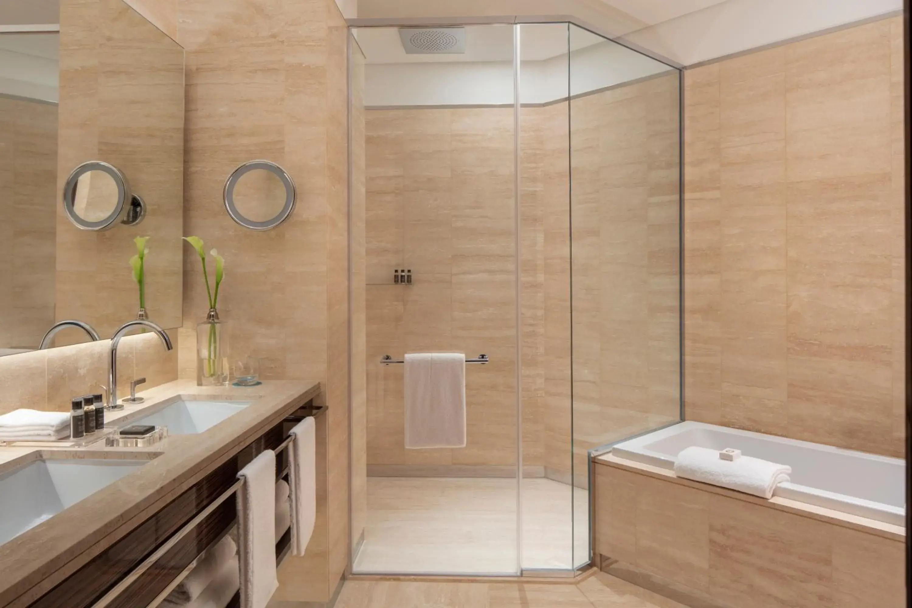 Shower, Bathroom in Hyde Hotel Dubai