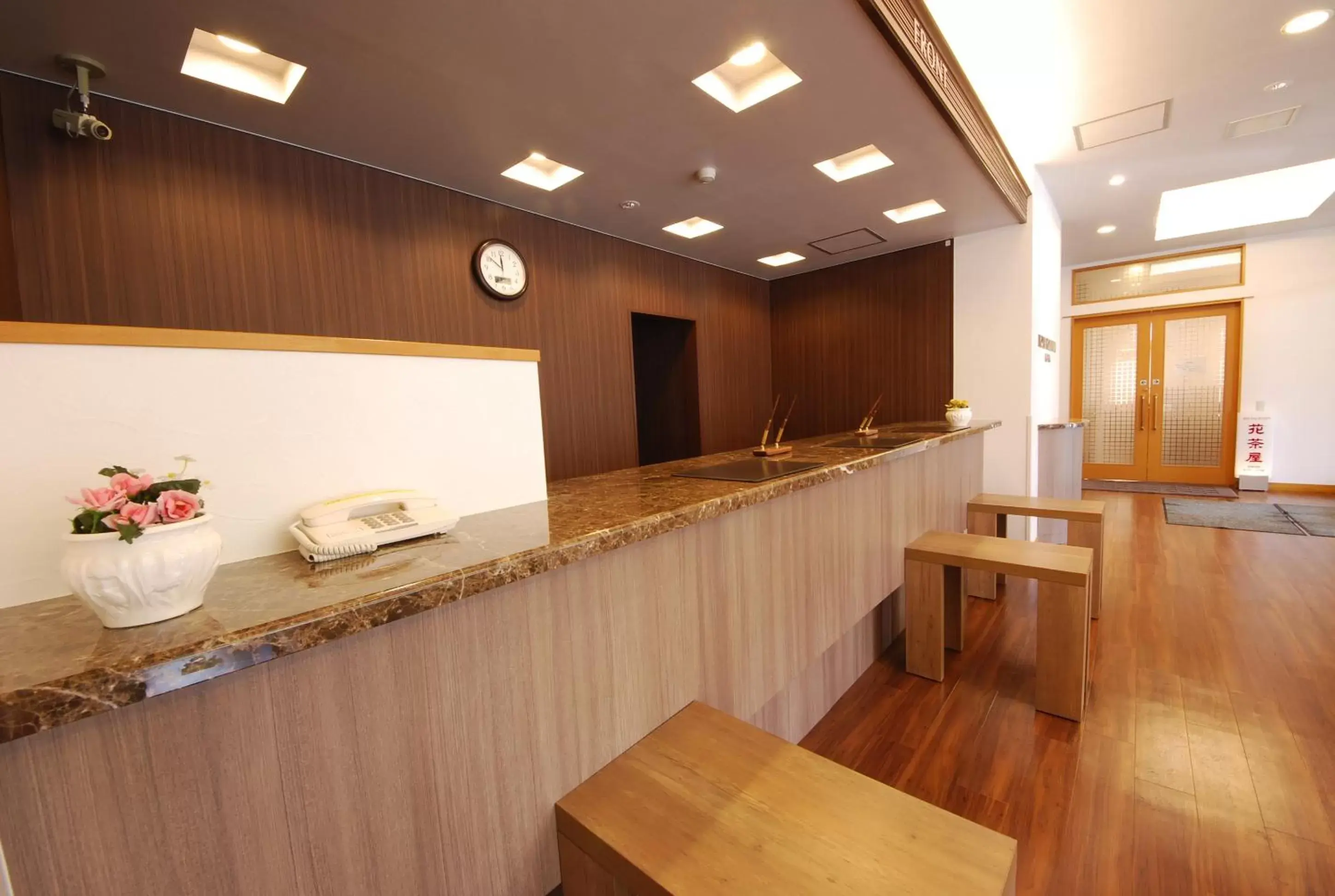Lobby or reception in Hotel Route-Inn Misawa