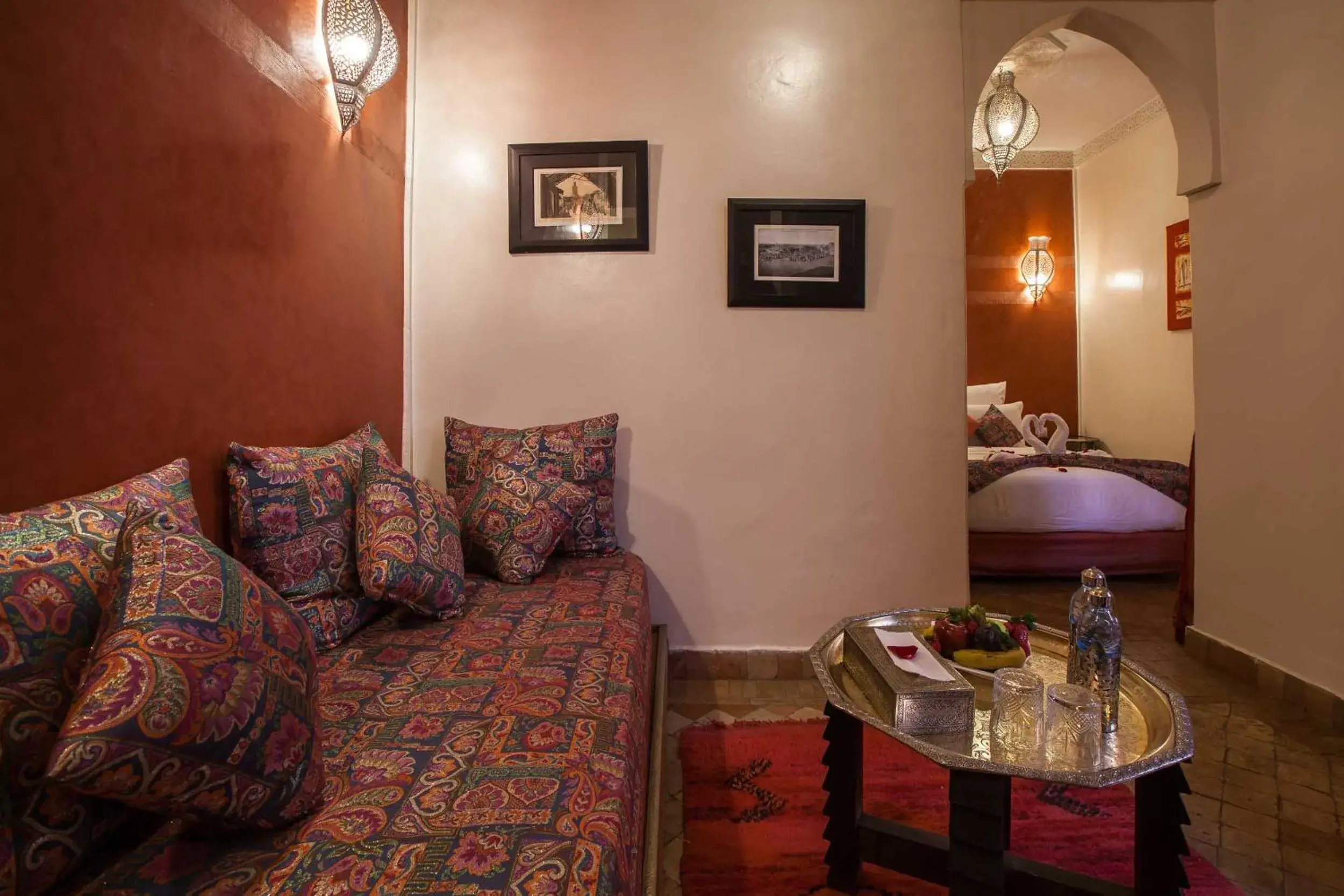 Photo of the whole room, Seating Area in Riad Alaka