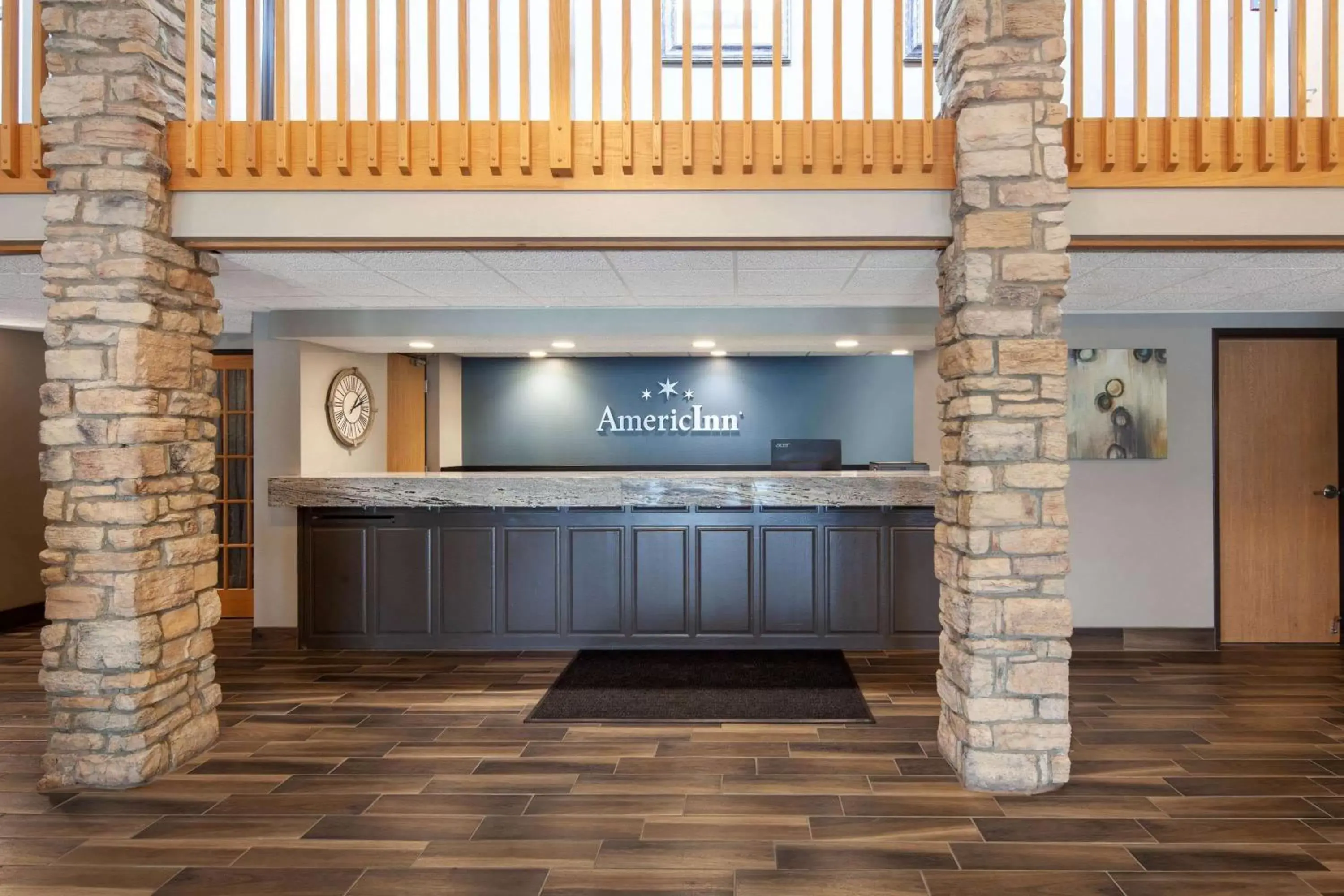 Lobby or reception in AmericInn by Wyndham Northfield