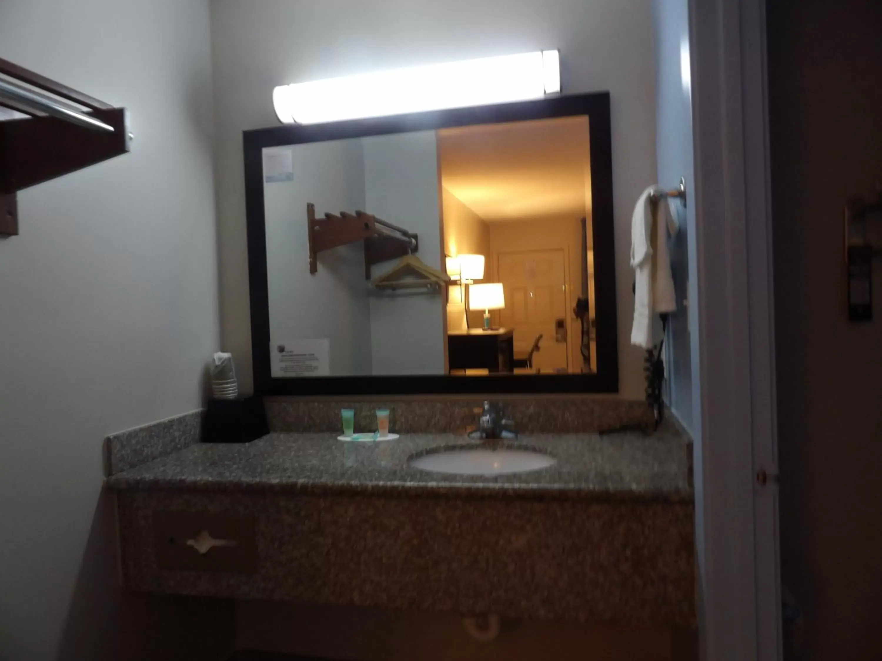 Bathroom in Super 8 by Wyndham Ocean Springs Biloxi