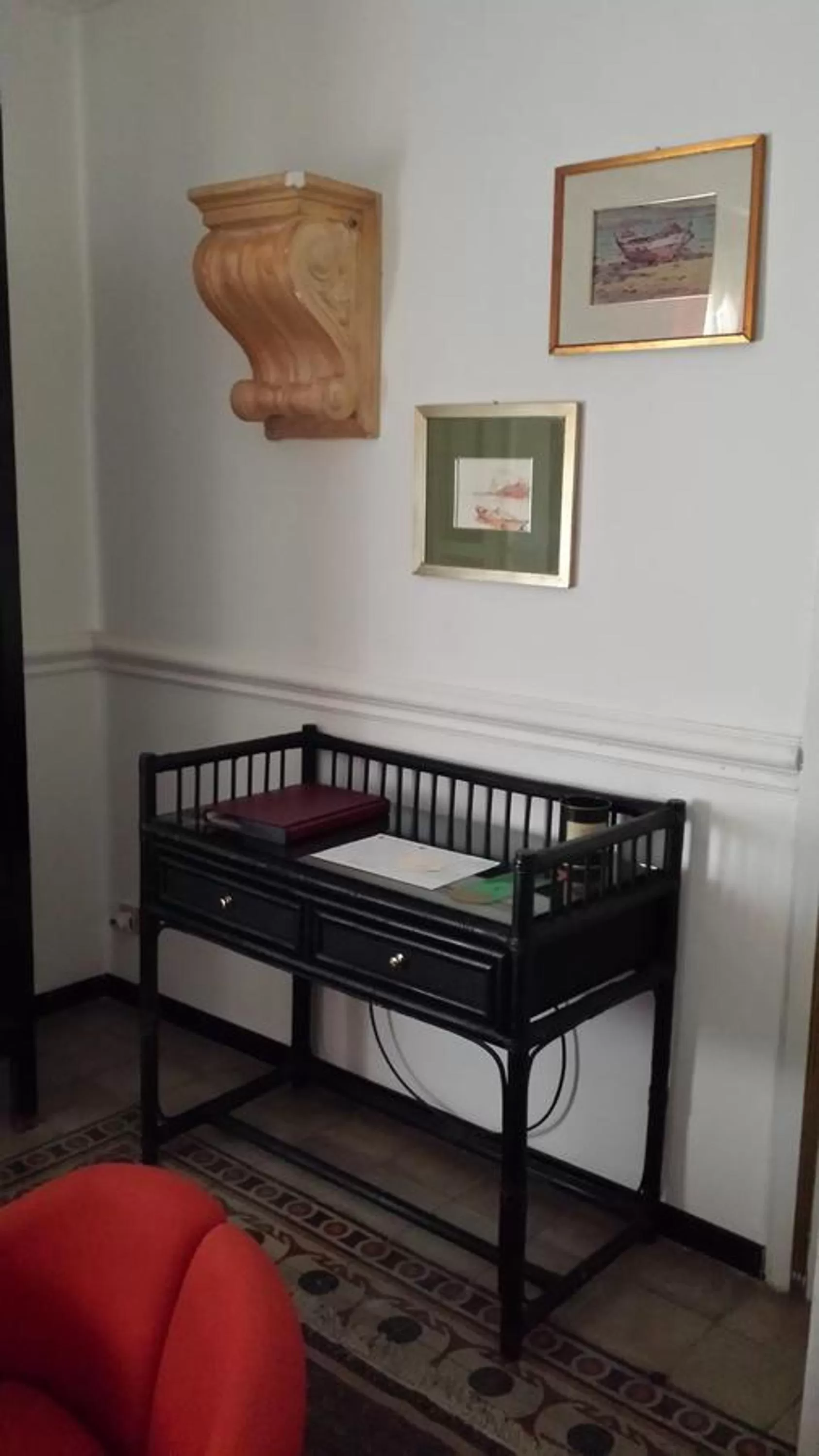 Decorative detail in B&B degli Ottimati