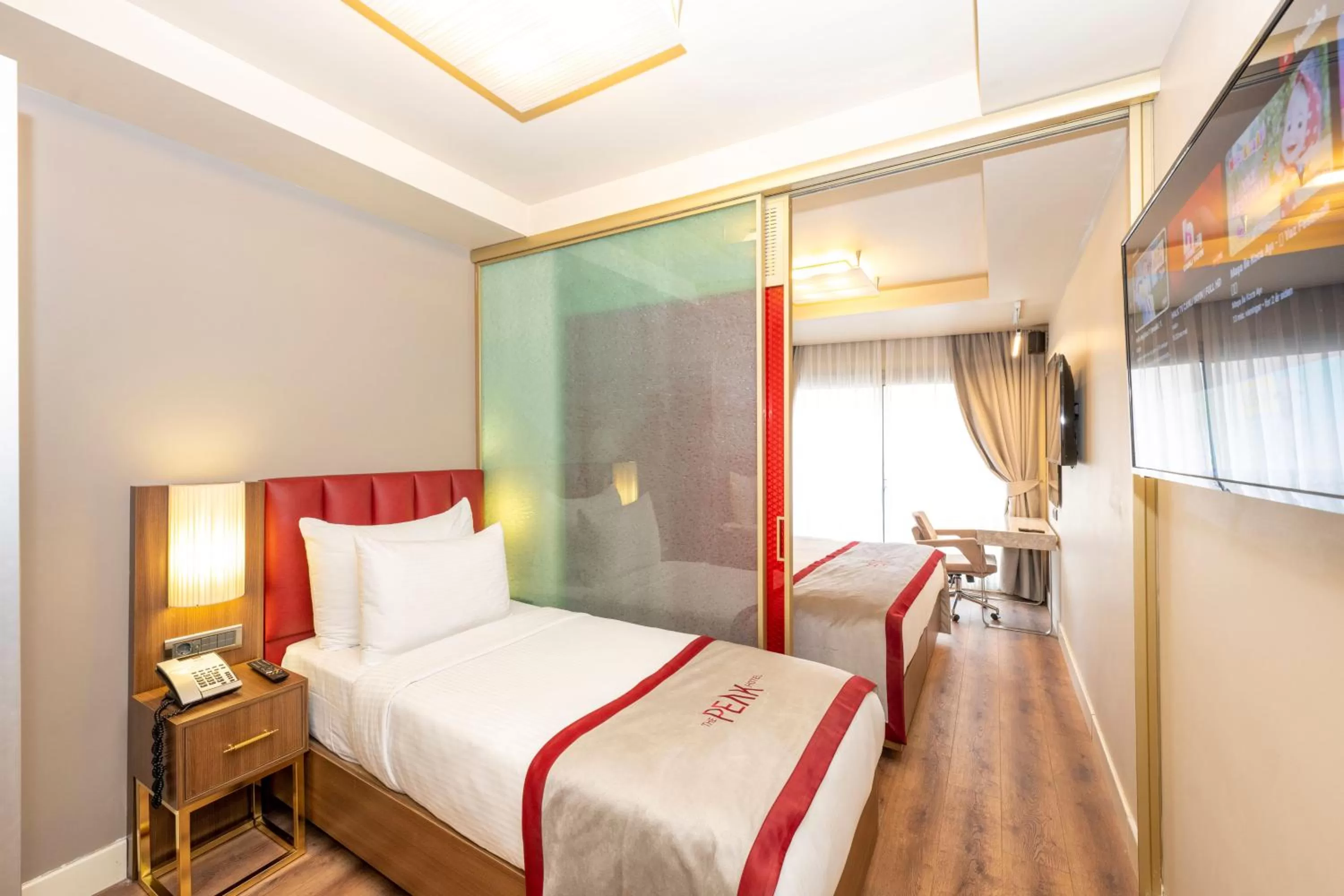 Photo of the whole room, Bed in Ramada By Wyndham Istanbul Pera Taksim